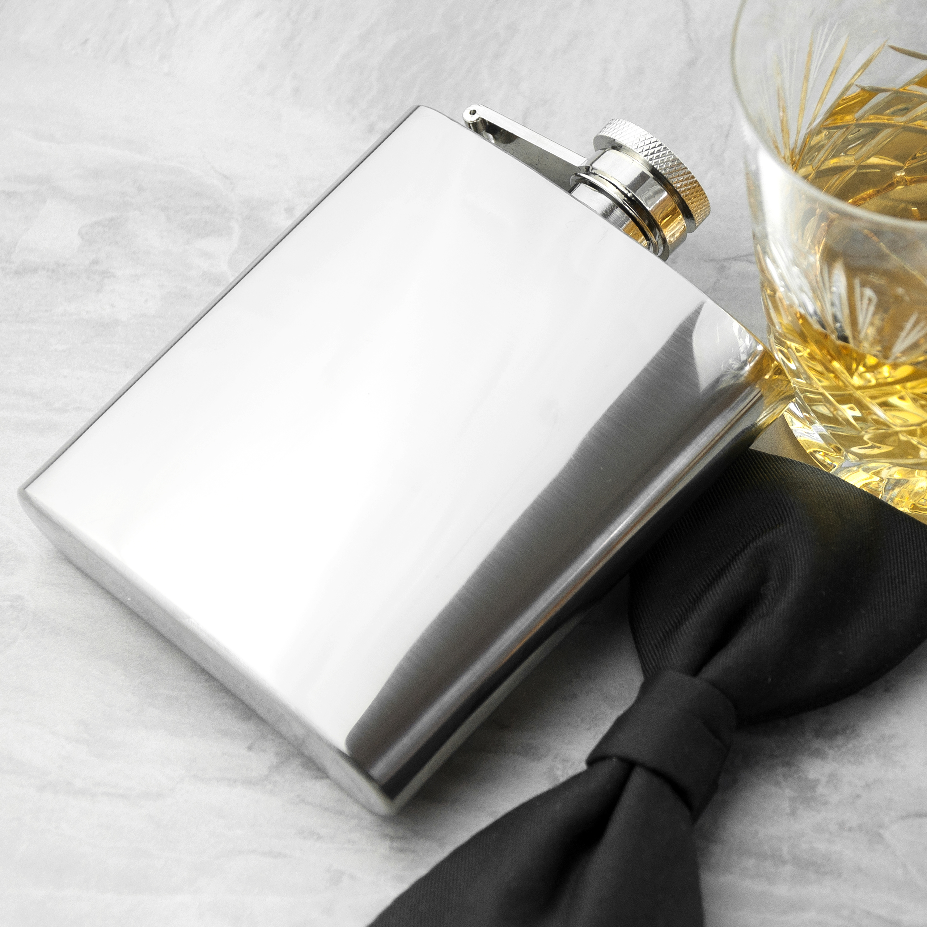 6oz Stainless Steel Hip Flask