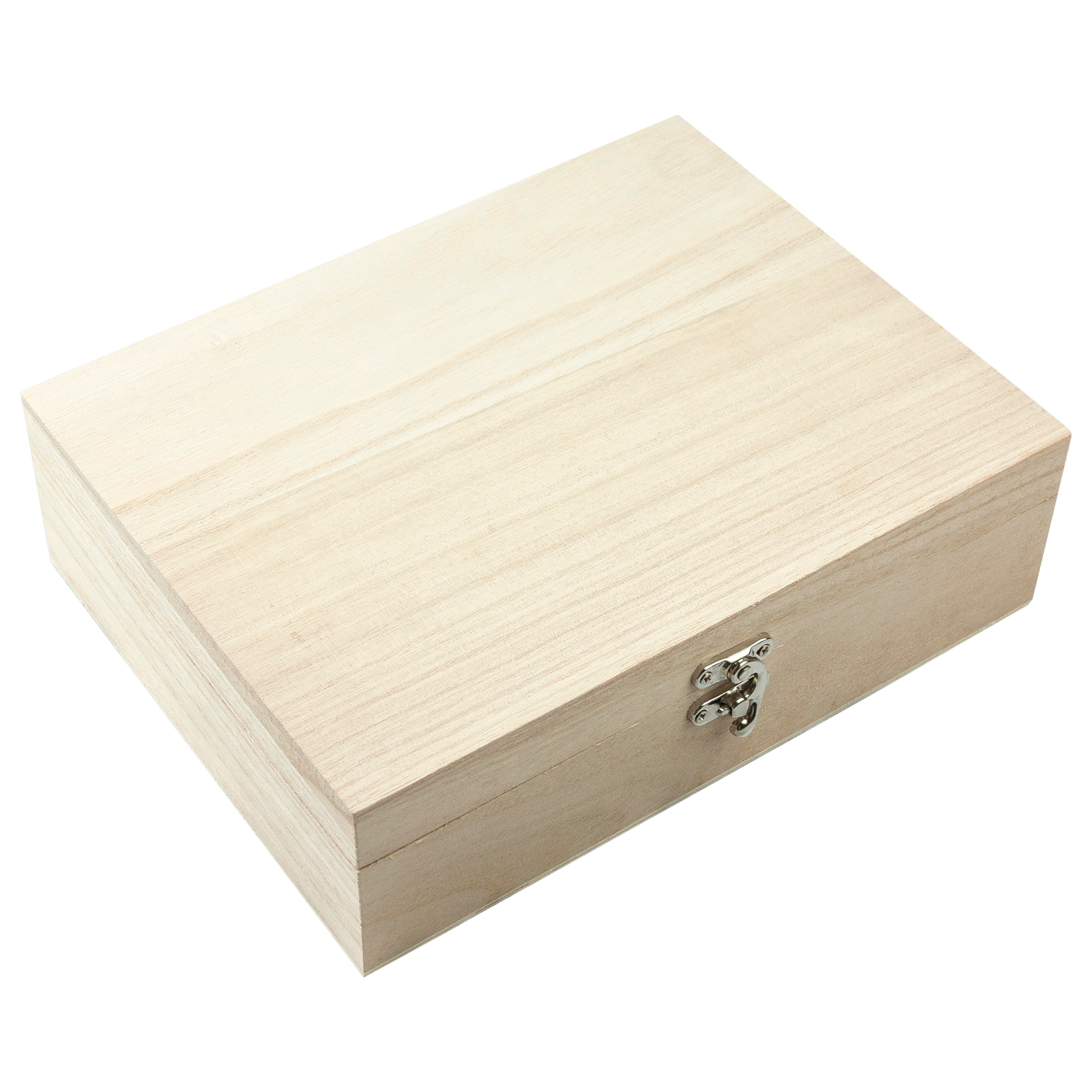 Wooden Tea Box with Tea Selection