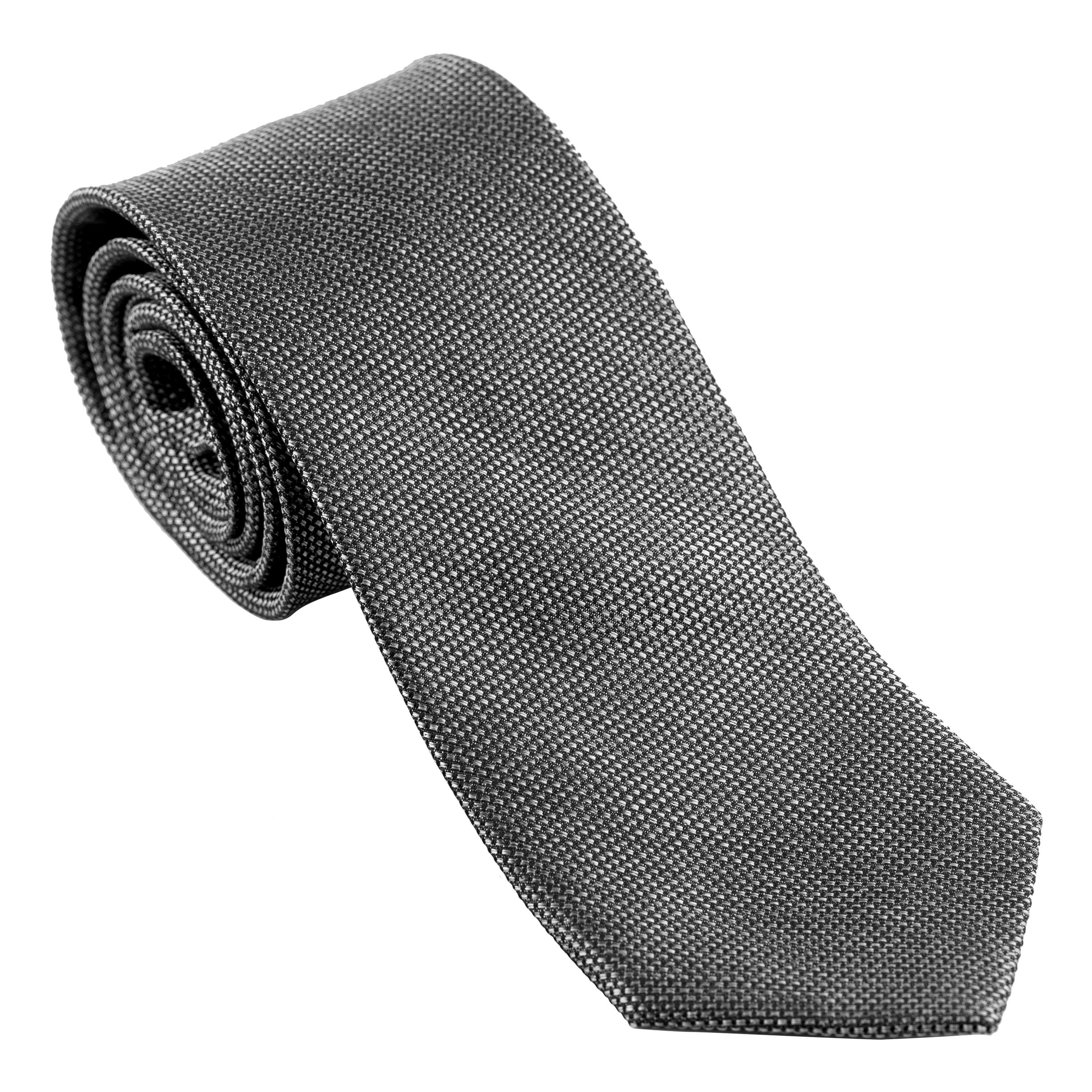 Silk Tie Leone Black