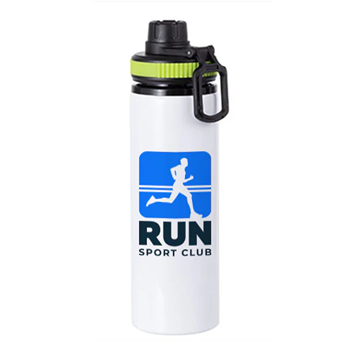 850ml Aluminium Proventurer Water Bottle with Coloured Lid