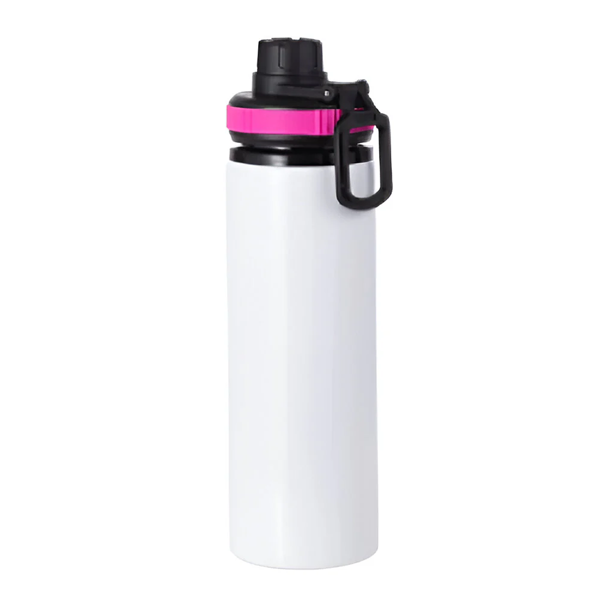 850ml Aluminium Proventurer Water Bottle with Coloured Lid
