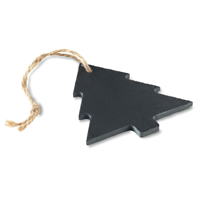 Slate Christmas Tree Ornament