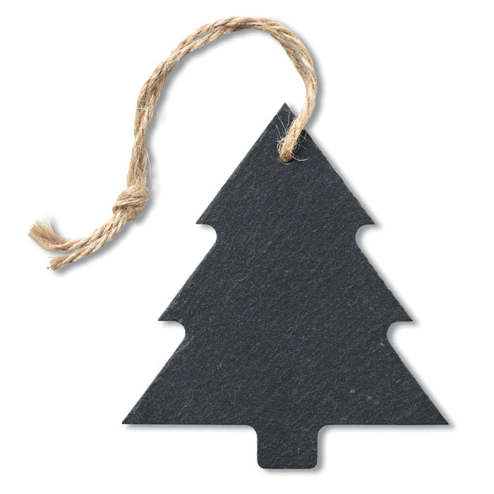 Slate Christmas Tree Ornament