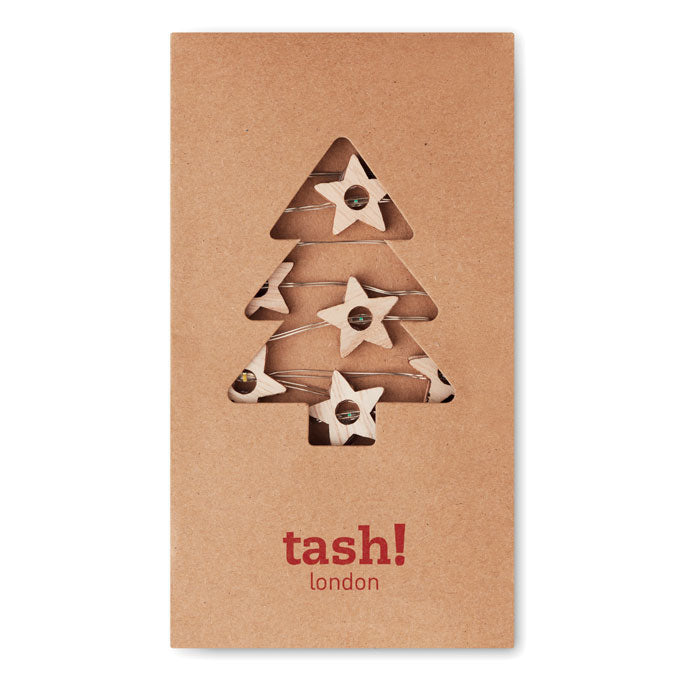 String with 20 LED Star Lights