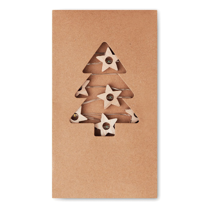 String with 20 LED Star Lights