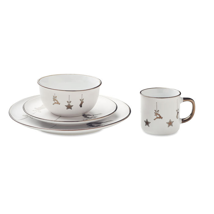 Festive Ceramic Dinnerware Set
