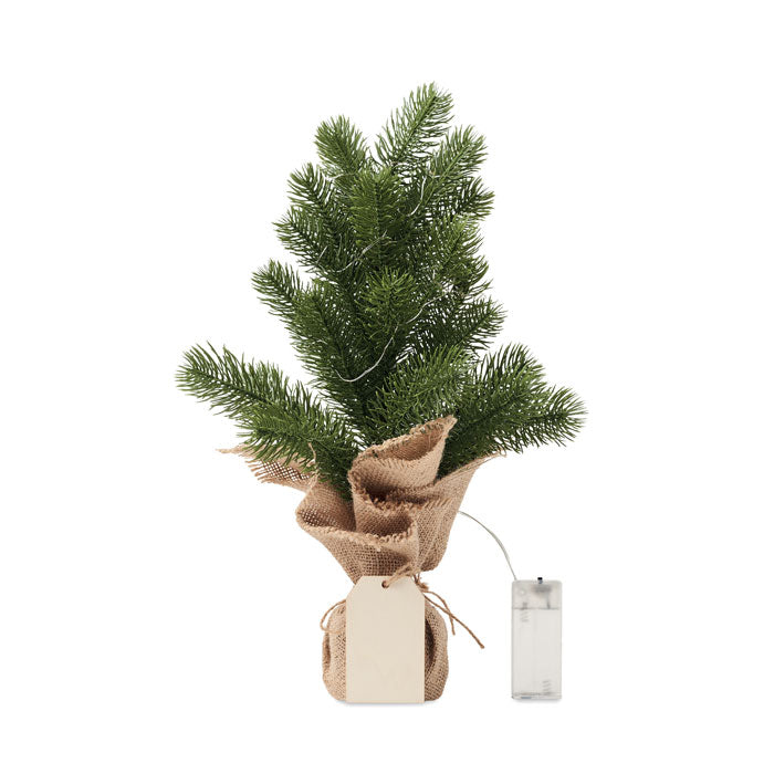 Mini Artificial Christmas Tree with Lights