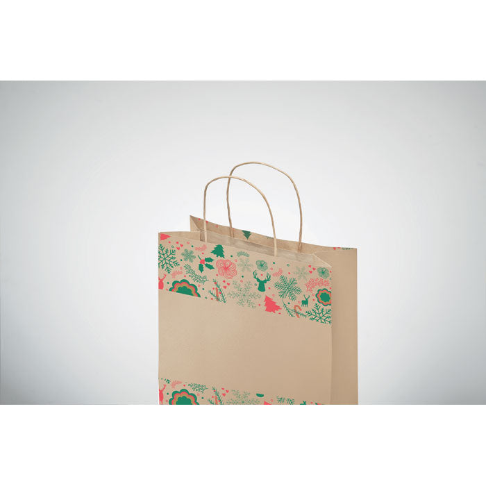 Christmas Themed Paper Gift Bag
