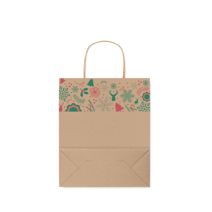 Christmas Themed Paper Gift Bag