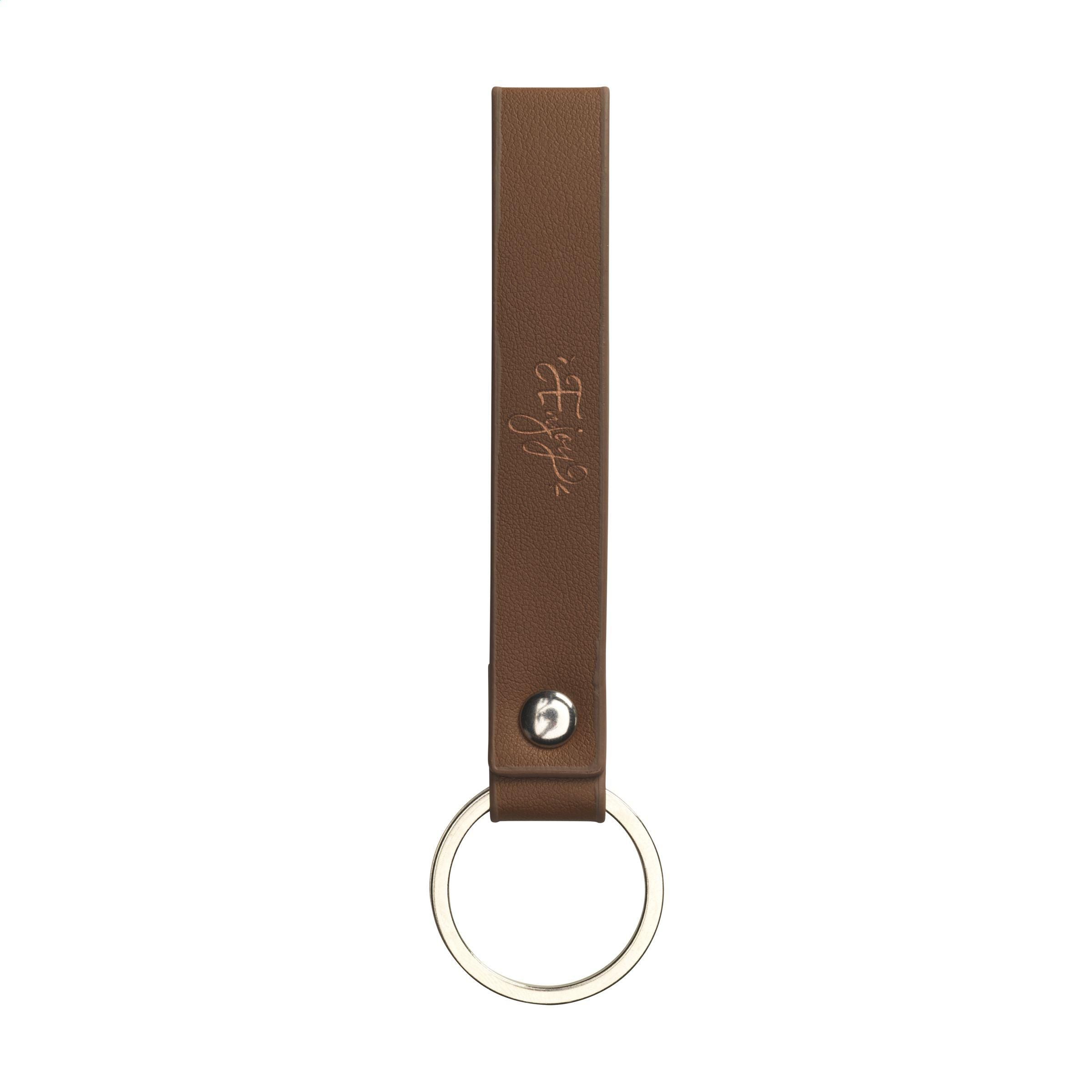Vegan Pineapple Leather Keyring