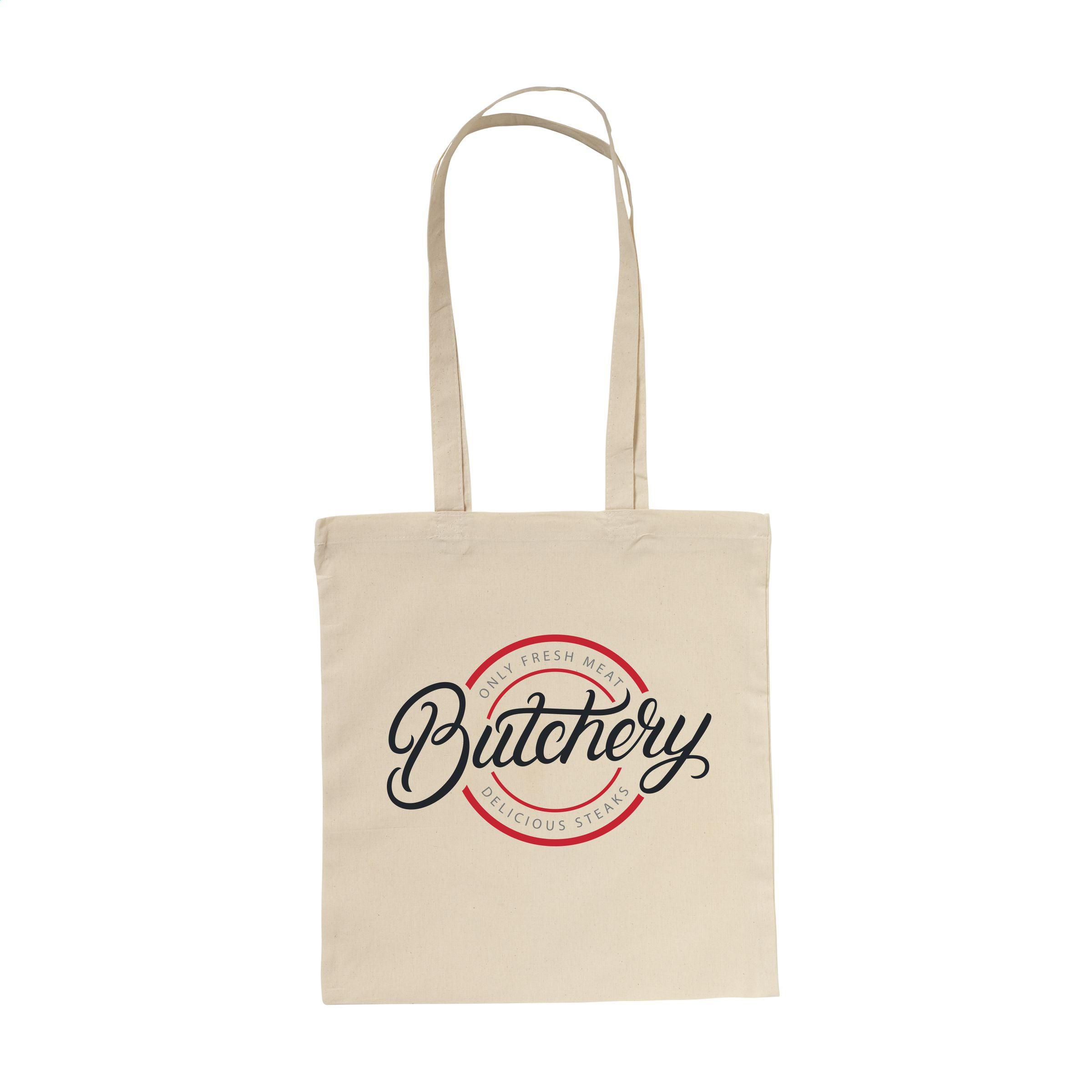 Shoppybag (100 G/M²) Long Handles Cotton Bag