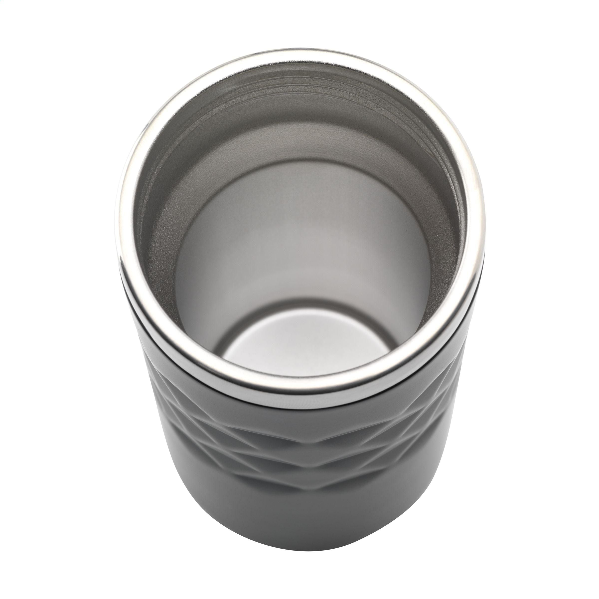 Geometric Mug Rcs Recycled Steel 280 Ml Thermo Cup