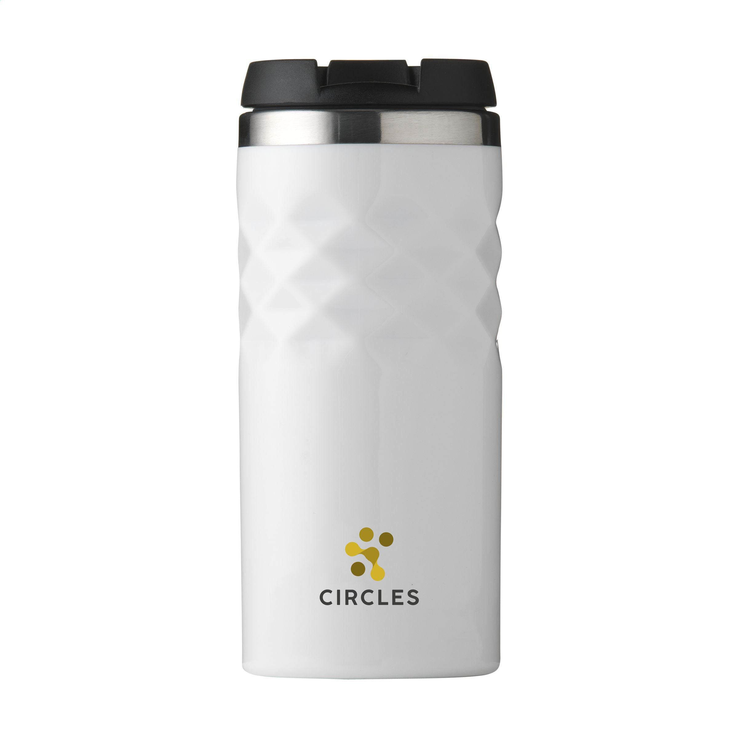 Geometric Mug Rcs Recycled Steel 280 Ml Thermo Cup