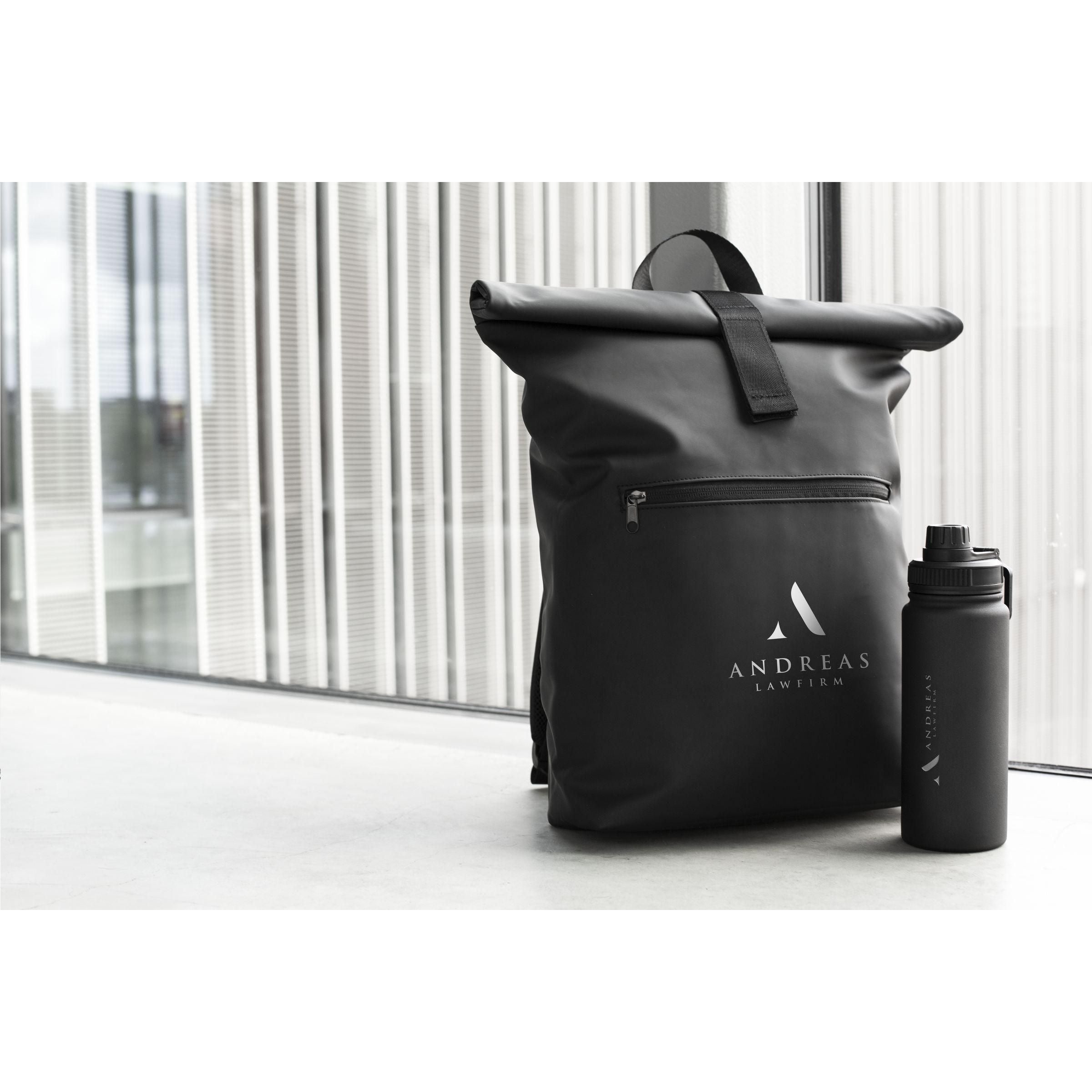 Lennon Rcs Recycled Roll-Top Backpack