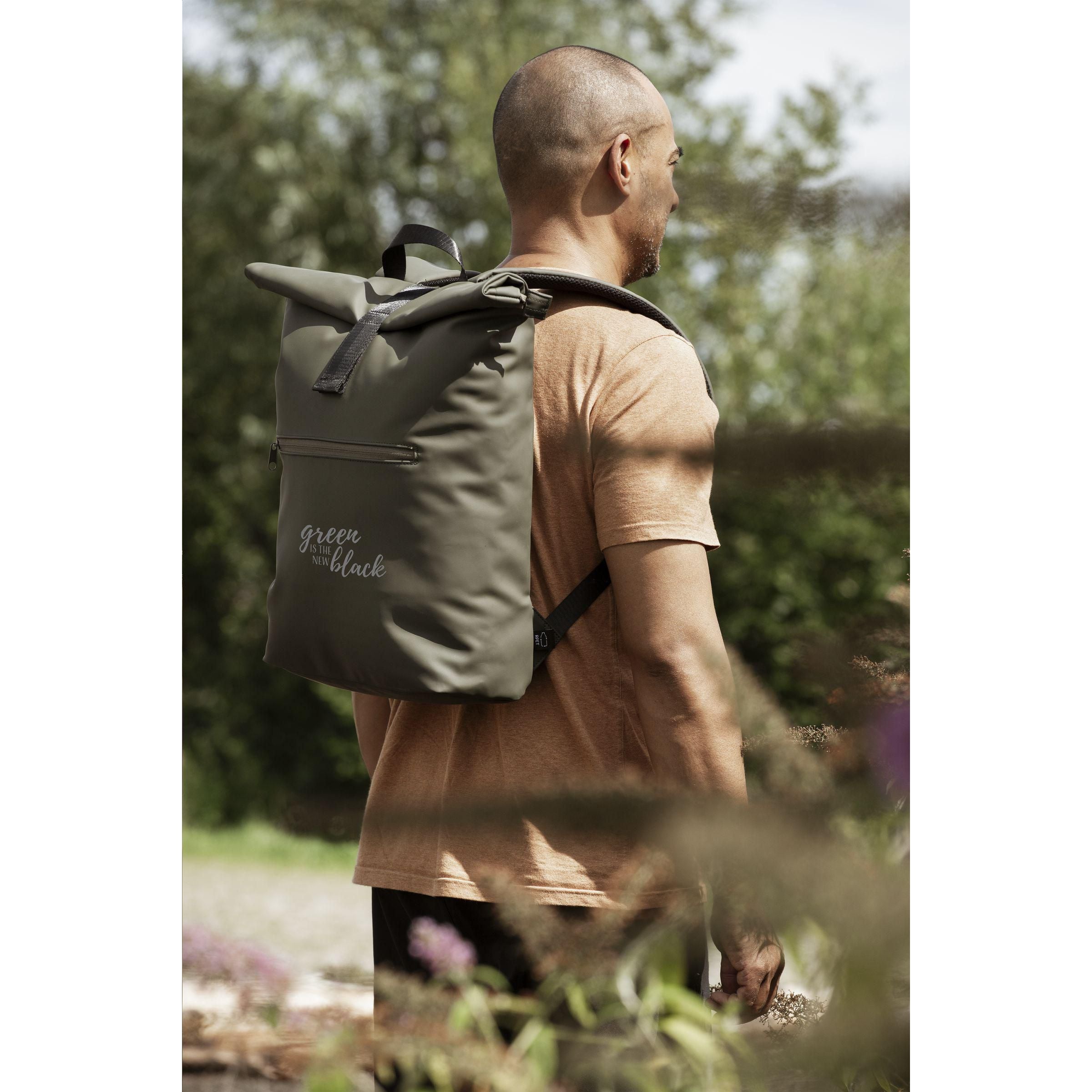 Lennon Rcs Recycled Roll-Top Backpack