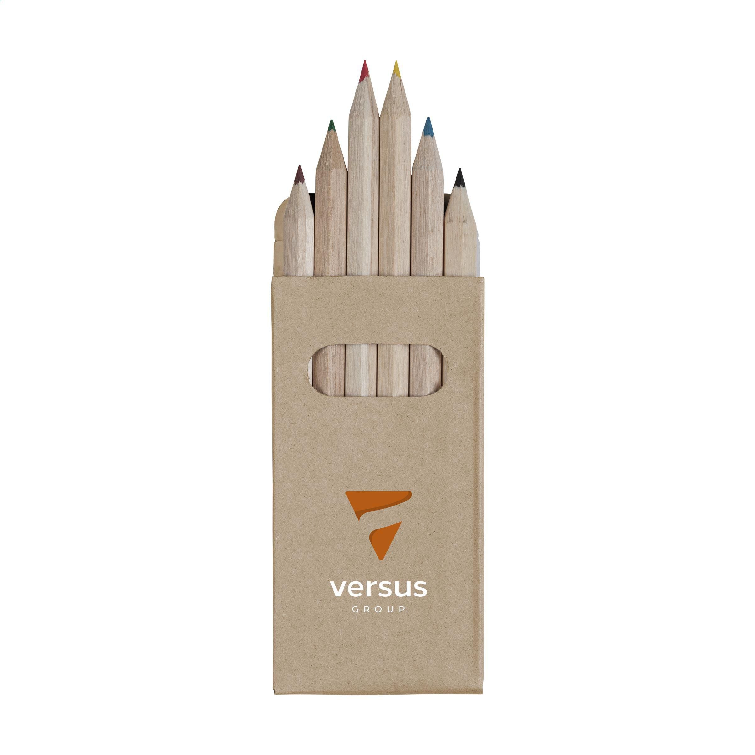 Sixcolour Coloured Pencils
