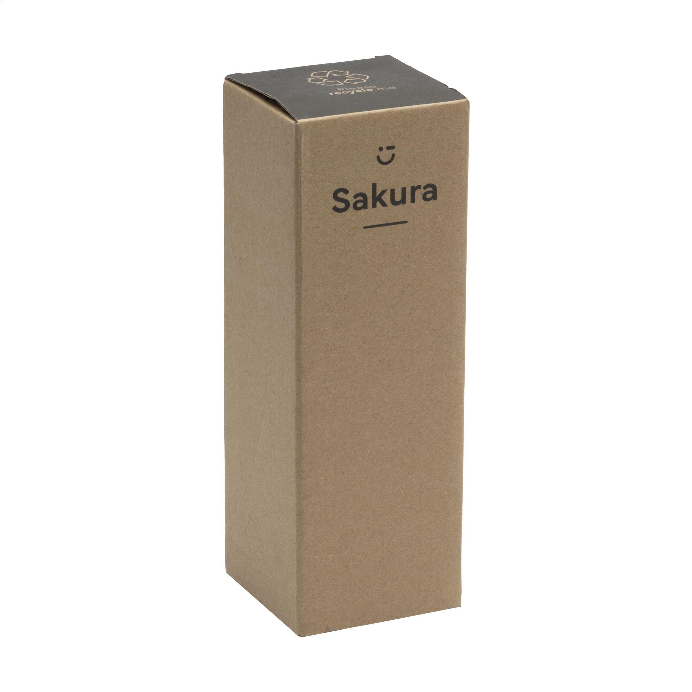 Sakura 360 Ml Bamboo Thermo Bottle/Thermo Cup