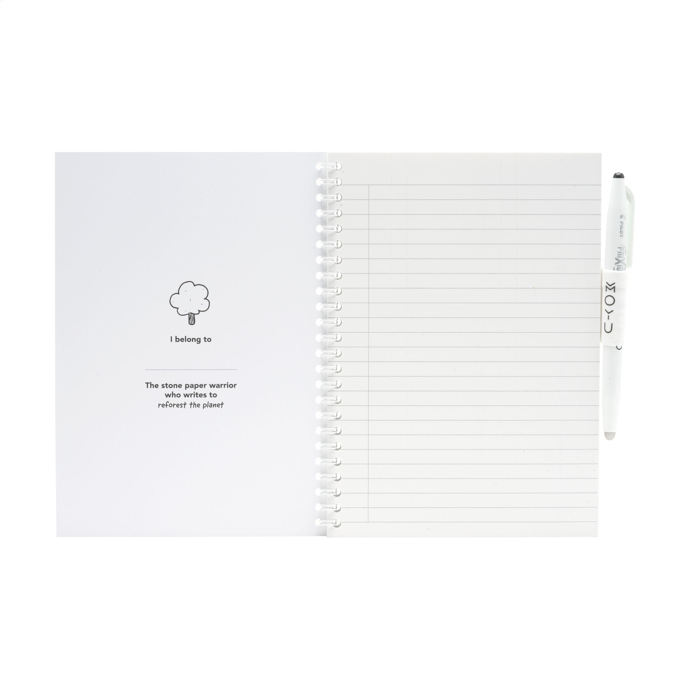 Moyu Erasable Stone Paper Notebook Softcover 18 Pages
