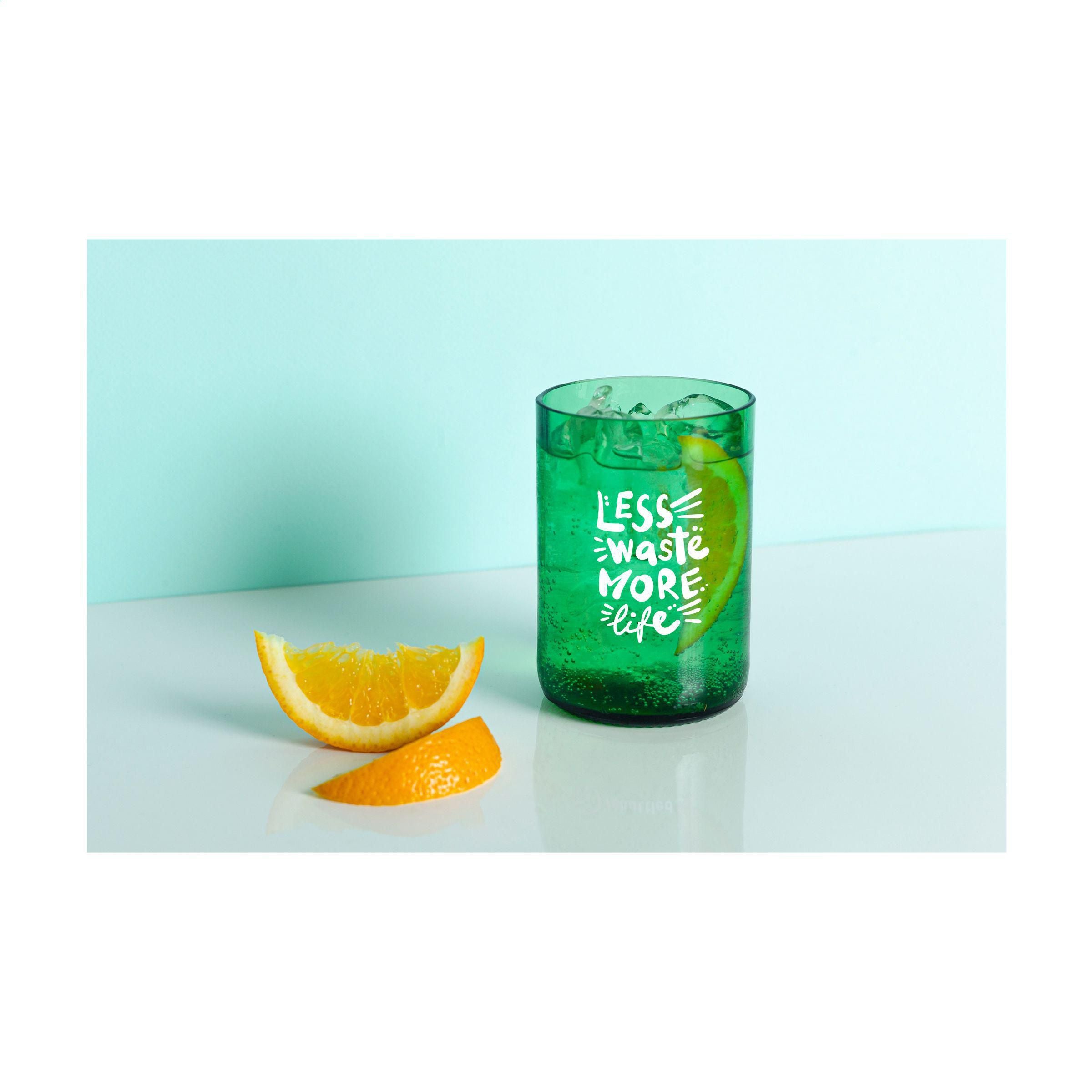 Rebottled® Tumbler 2-Pack Drinking Glasses