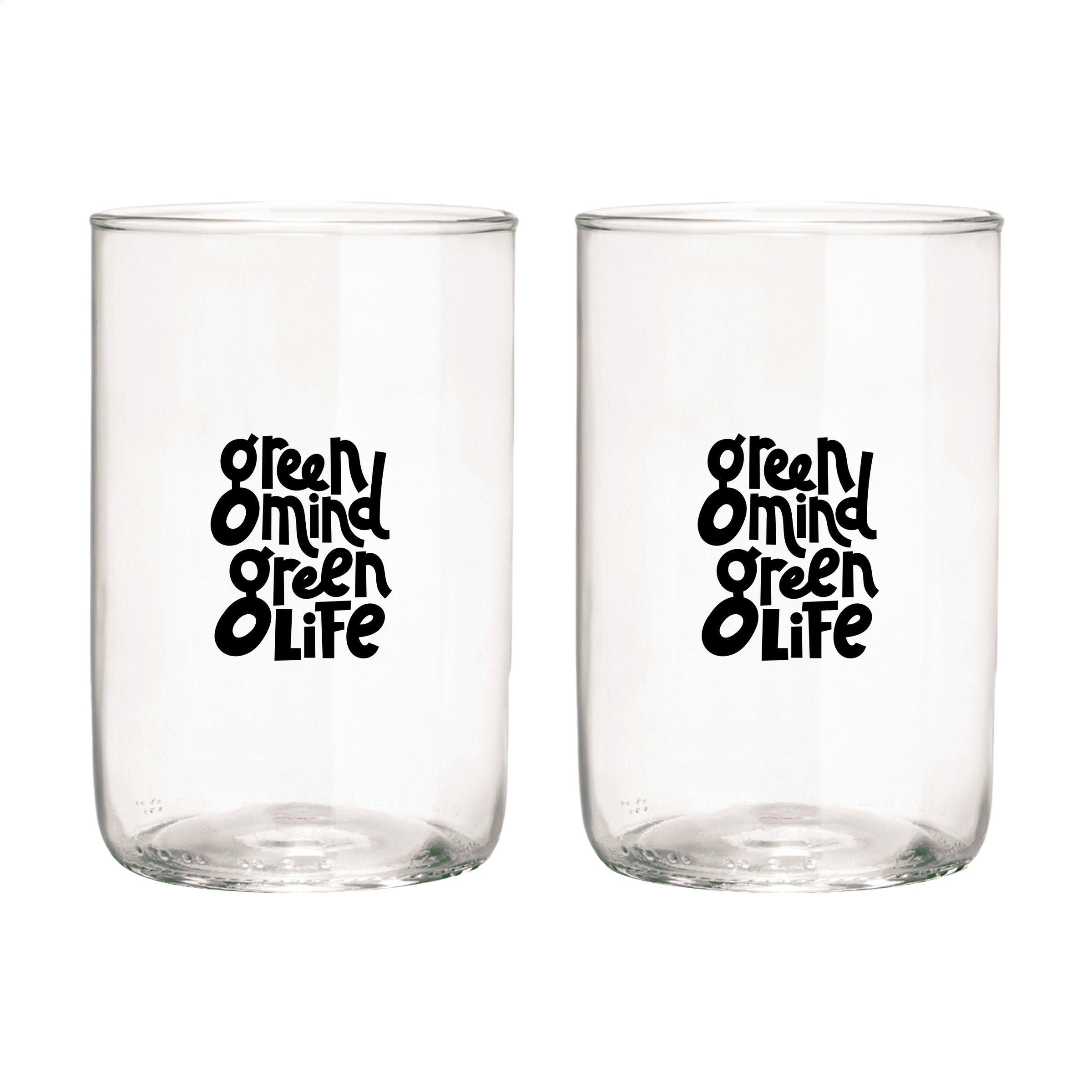 Rebottled® Tumbler 2-Pack Drinking Glasses
