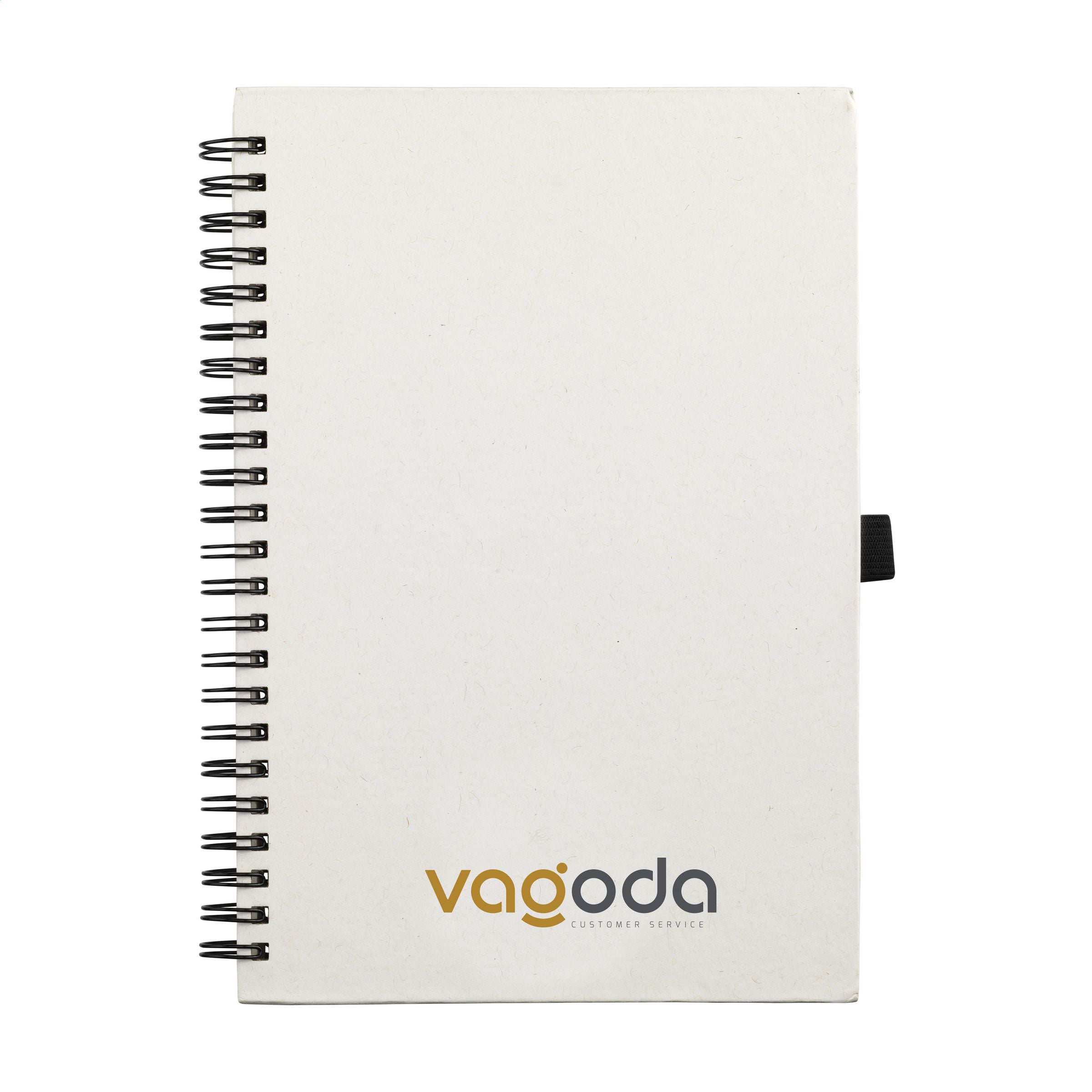 Milk-Carton Wire-O Paper Notebook A5