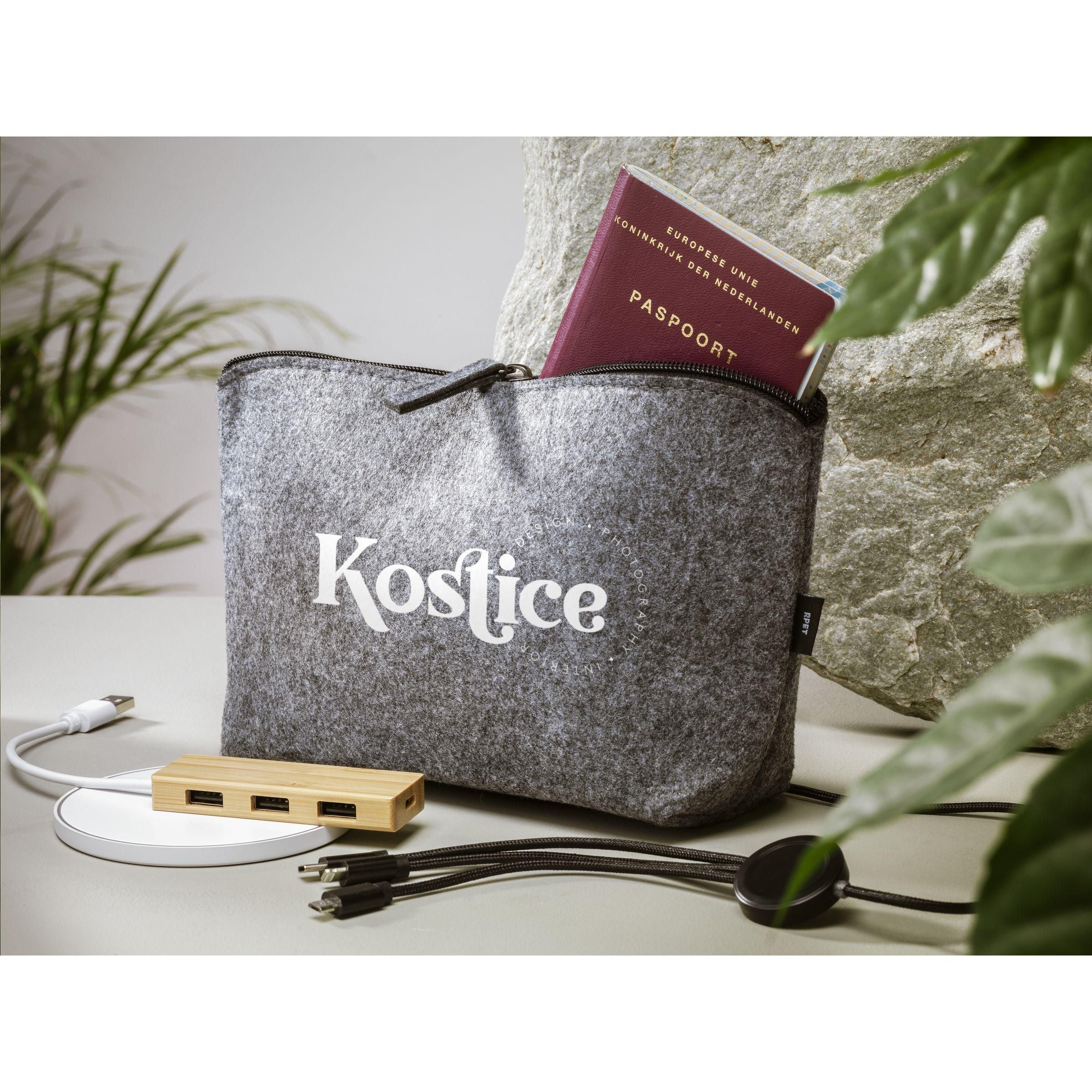 Smartbag Grs Rpet Felt Accessory Bag