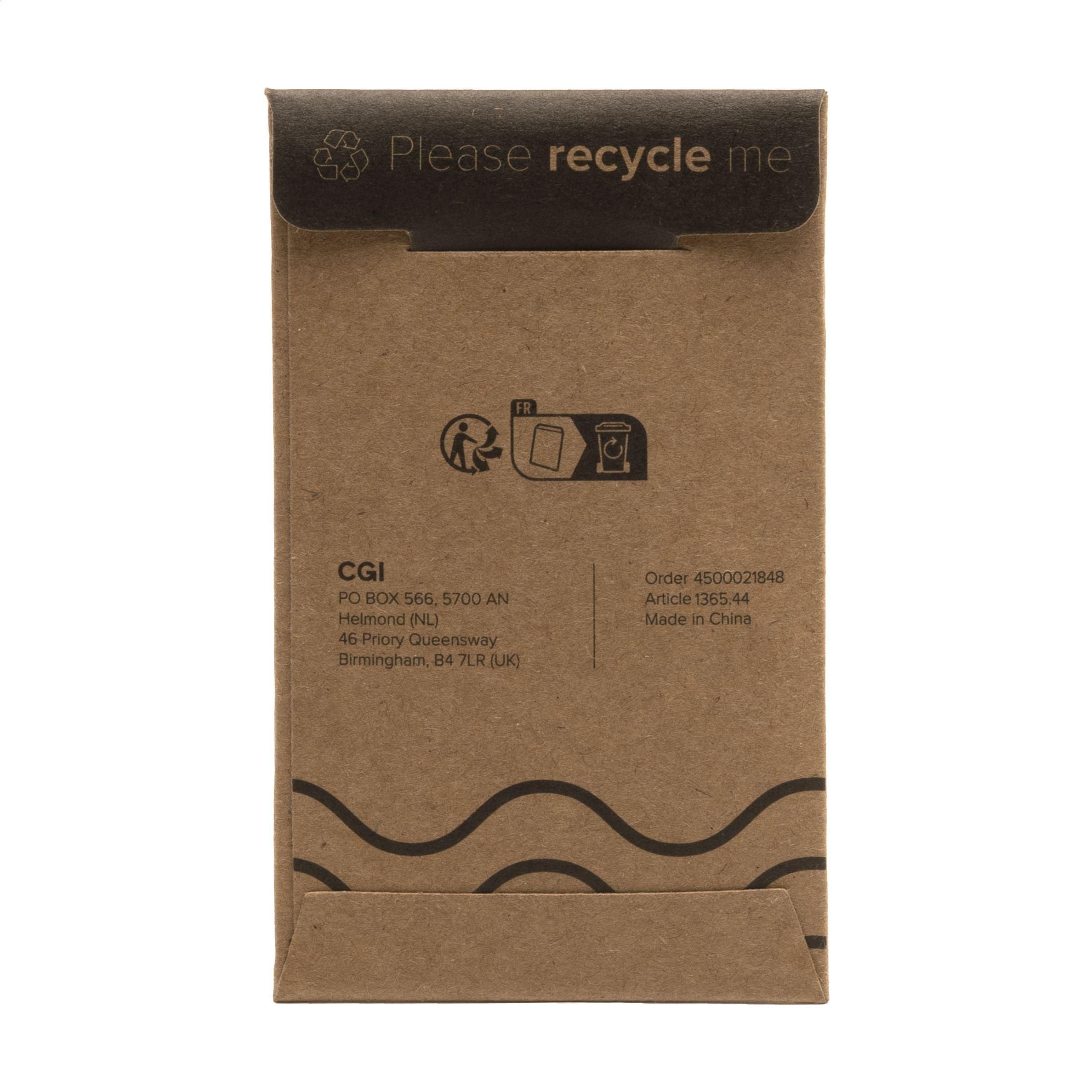 Bamboo Key Rectangle Keyring