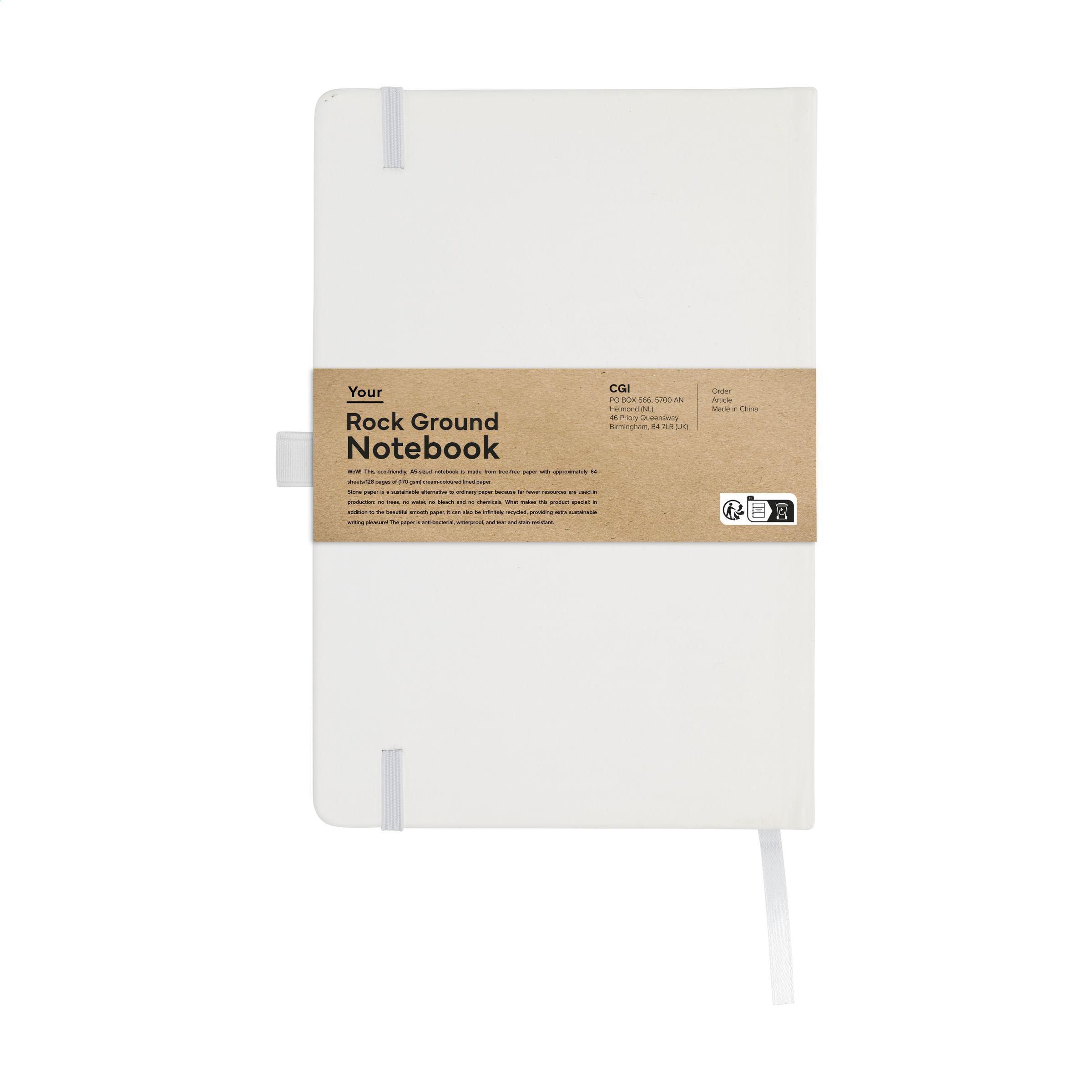 Rock Ground Paper Notebook A5