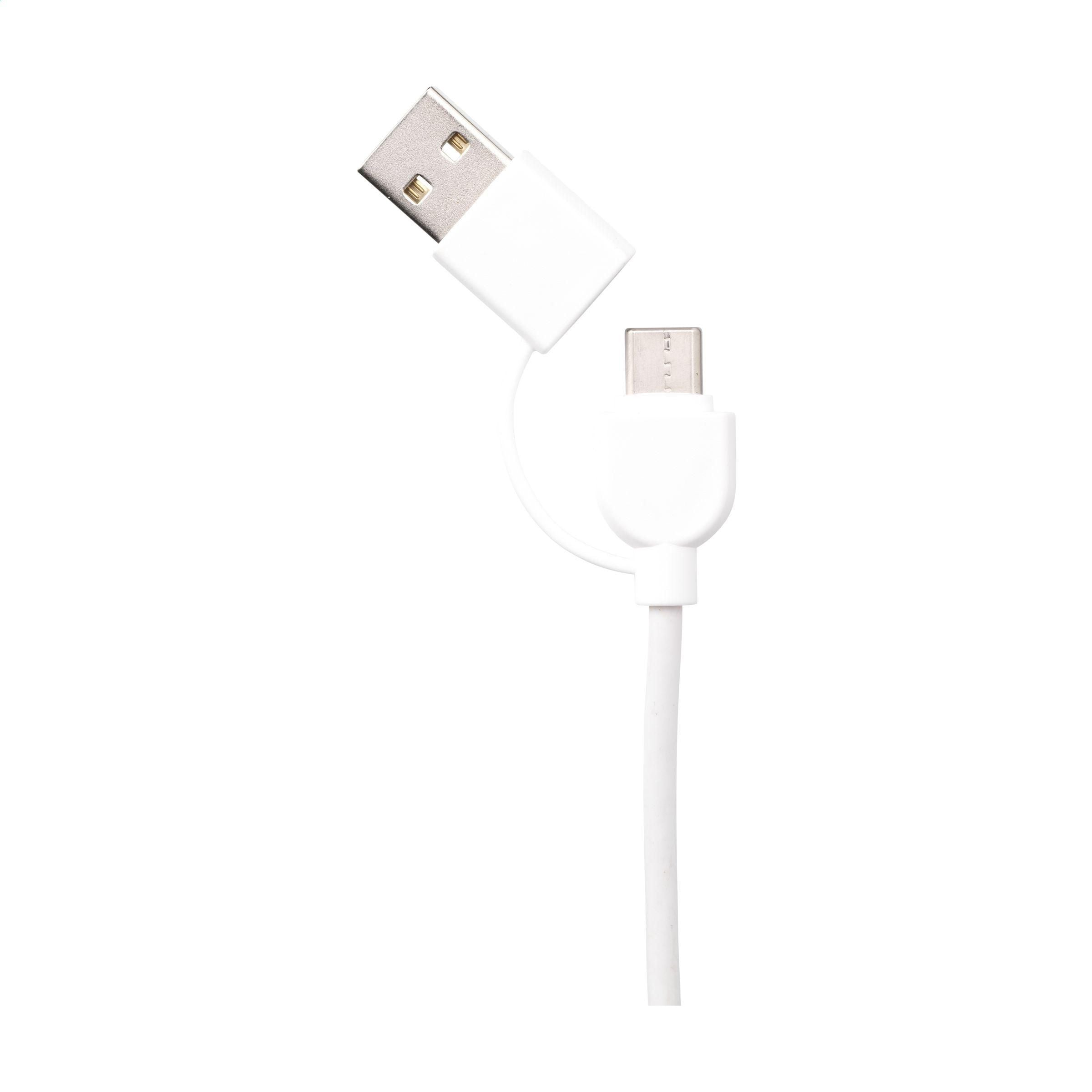 Charging Cable Rcs Recycled Abs-Tpe