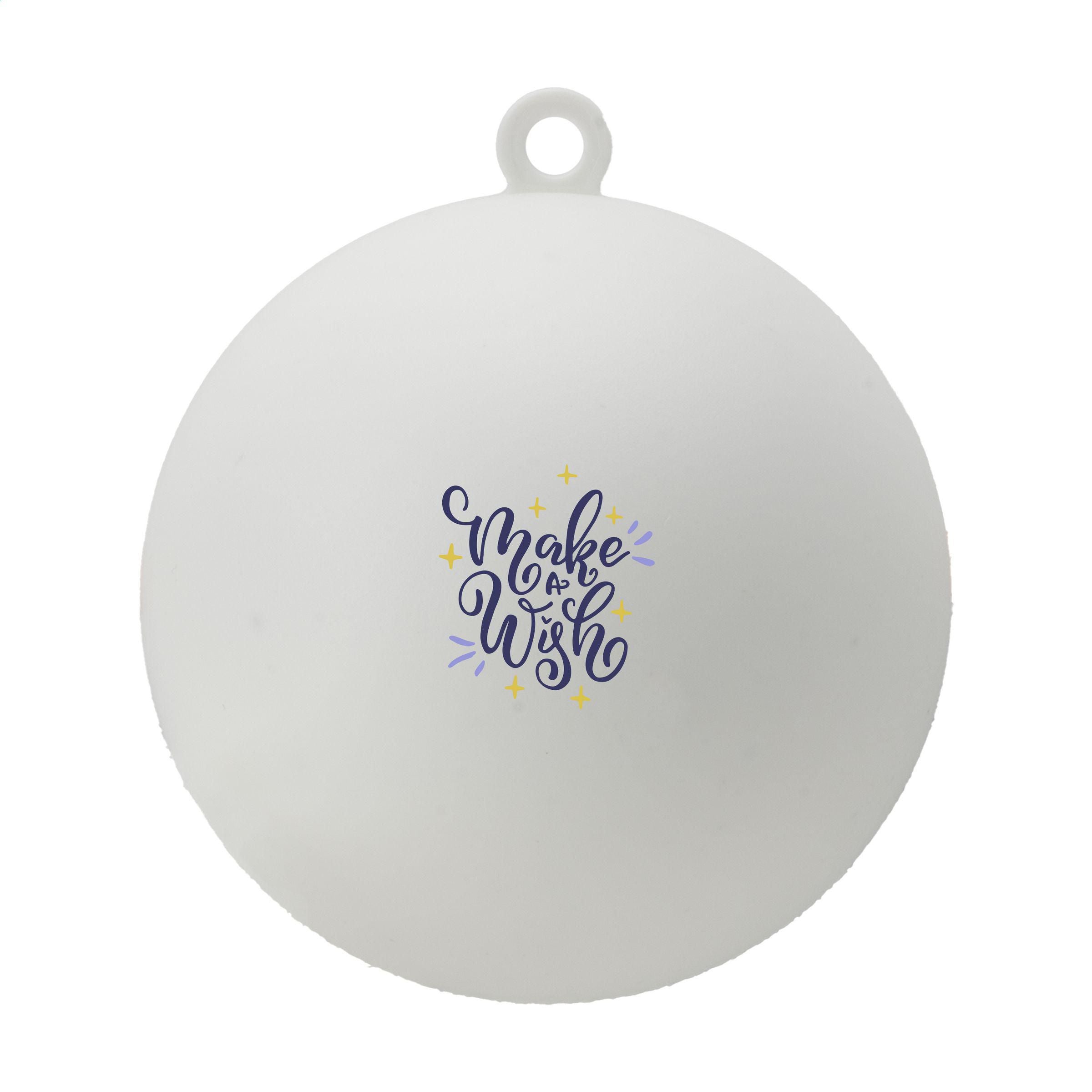 Christmas Bauble Ø 7 Cm Recycled Pp - Made In Europe
