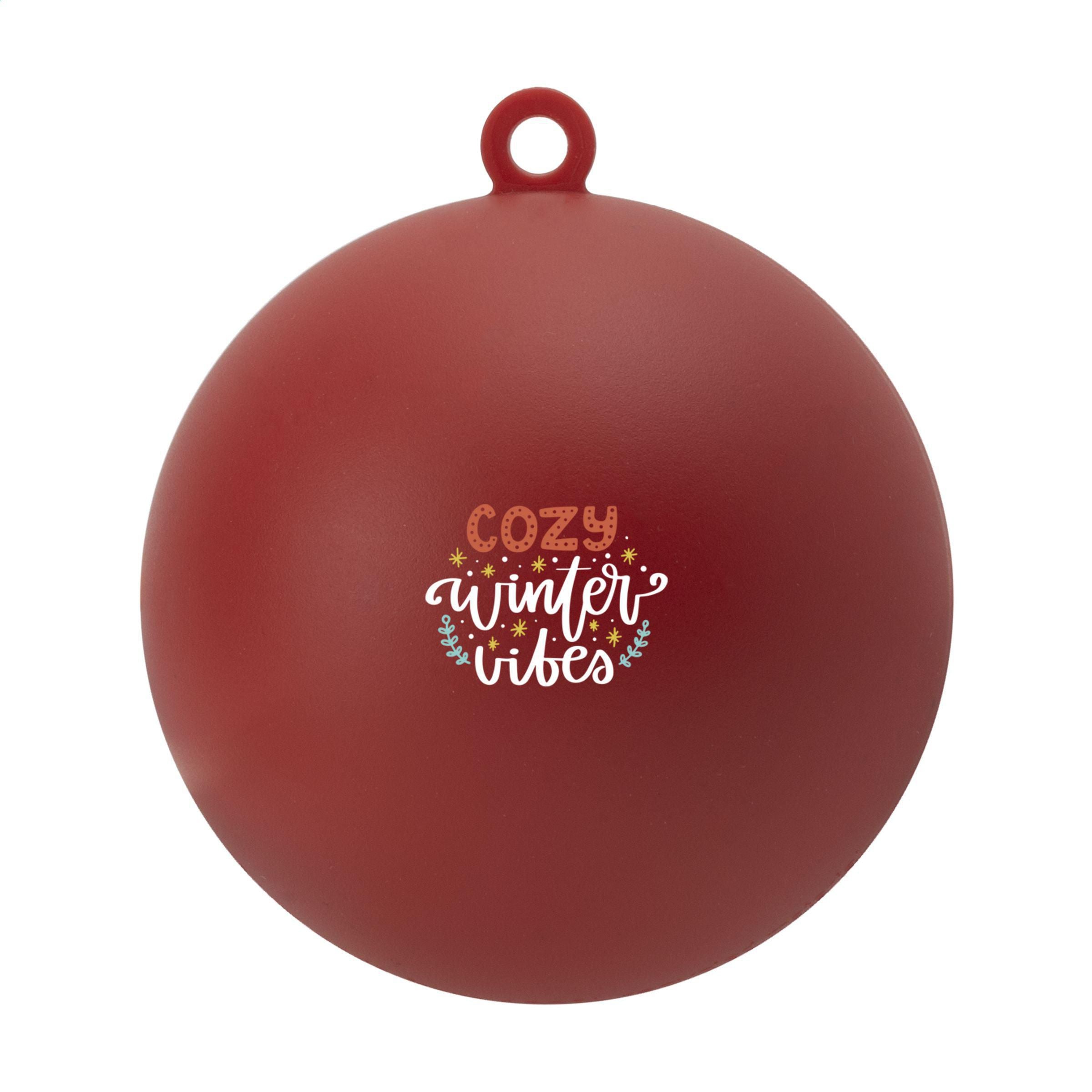 Christmas Bauble Ø 7 Cm Recycled Pp - Made In Europe