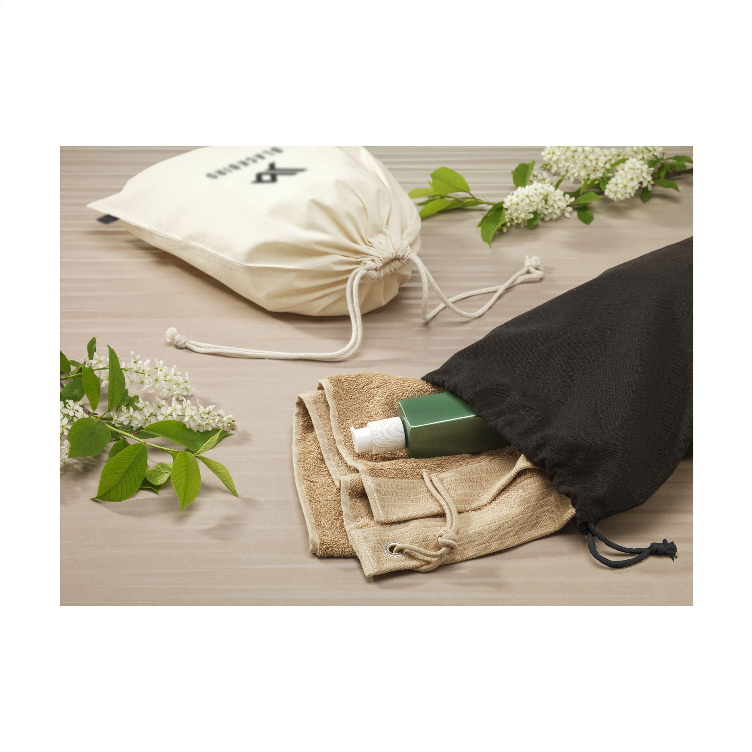 Gift Pouch Natural Grs Recycled Cotton (150 G/M²) L