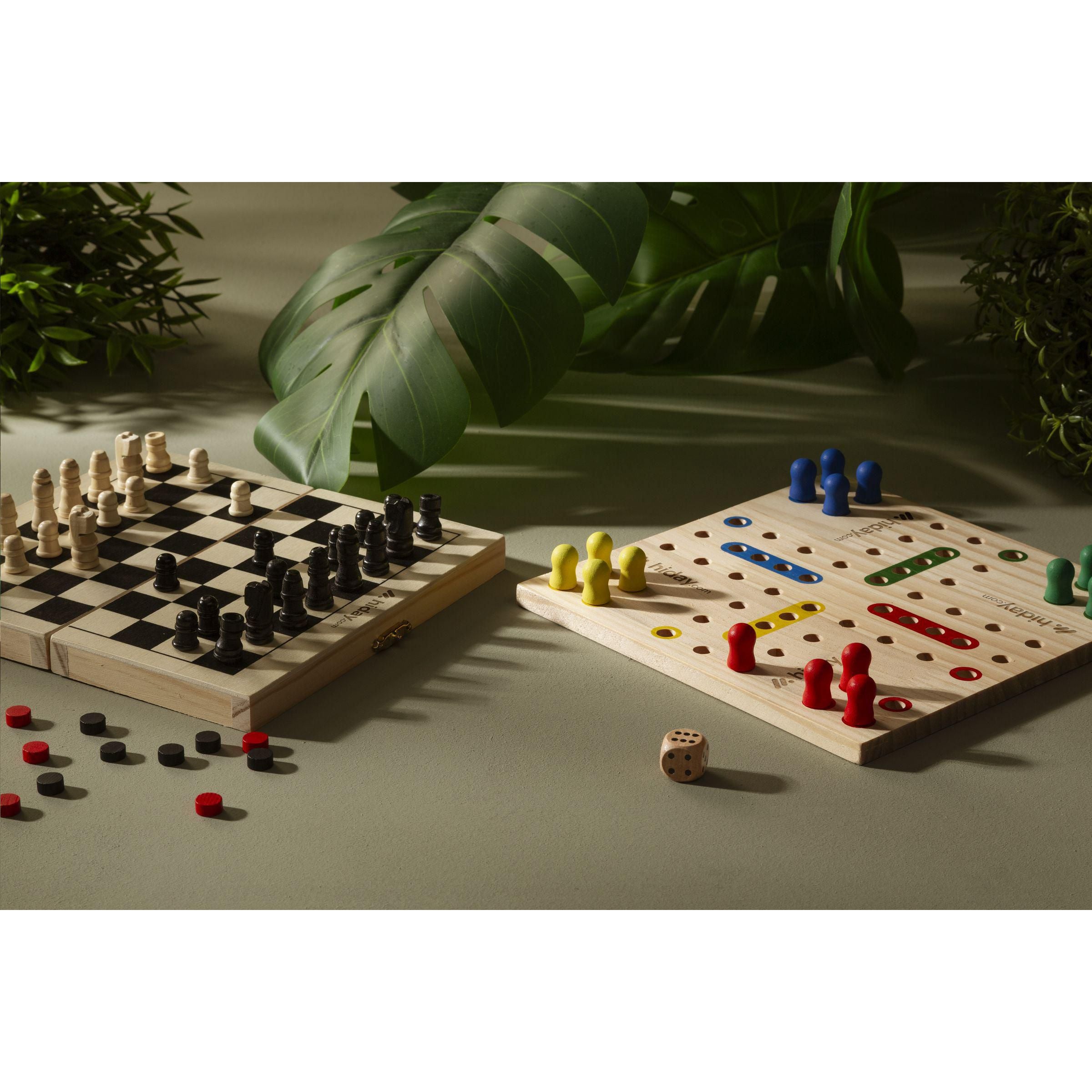 Checkmate Game Box 3-In-1