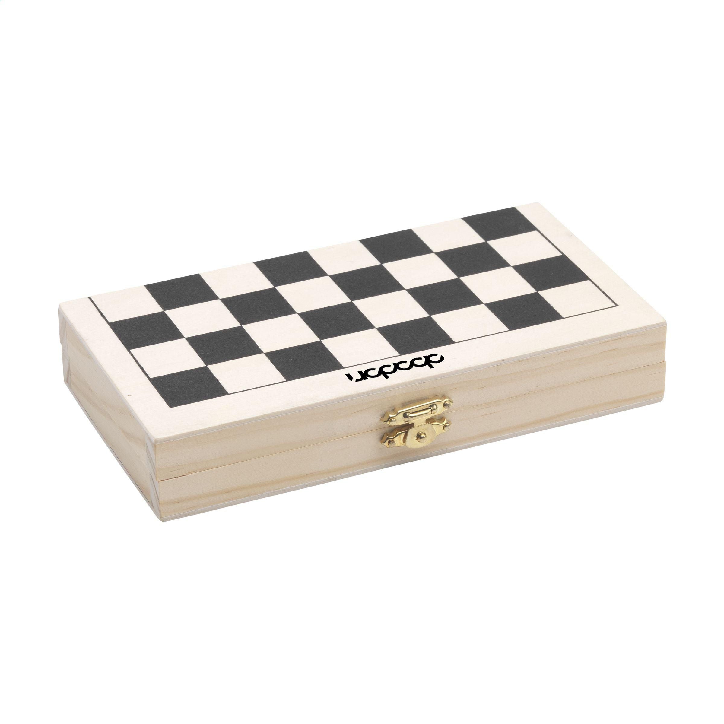 Checkmate Game Box 3-In-1