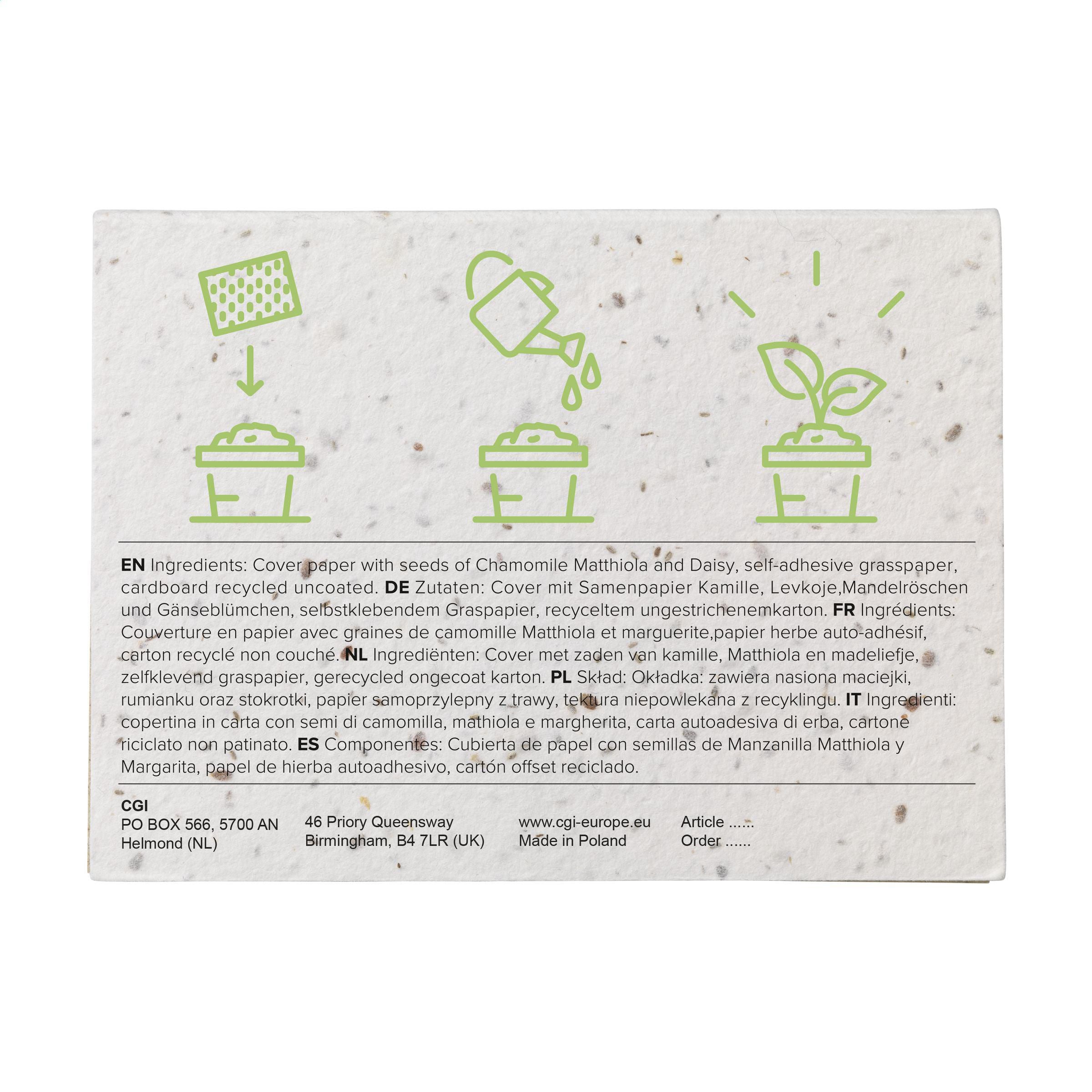 Memo Growing Paper Sticky Notes Memo Pad