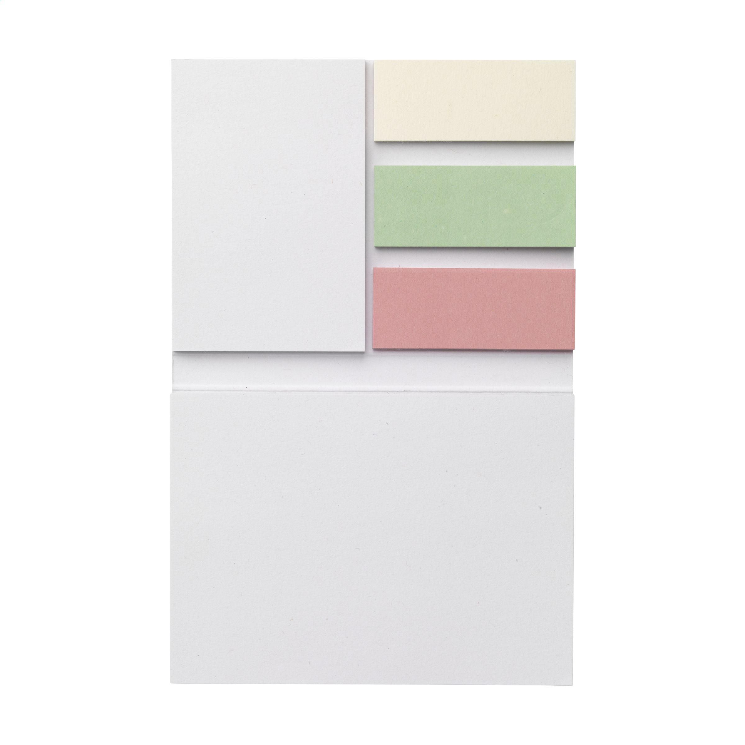 Memo Sticky Notes And Markers Recycled Paper Memo Pad