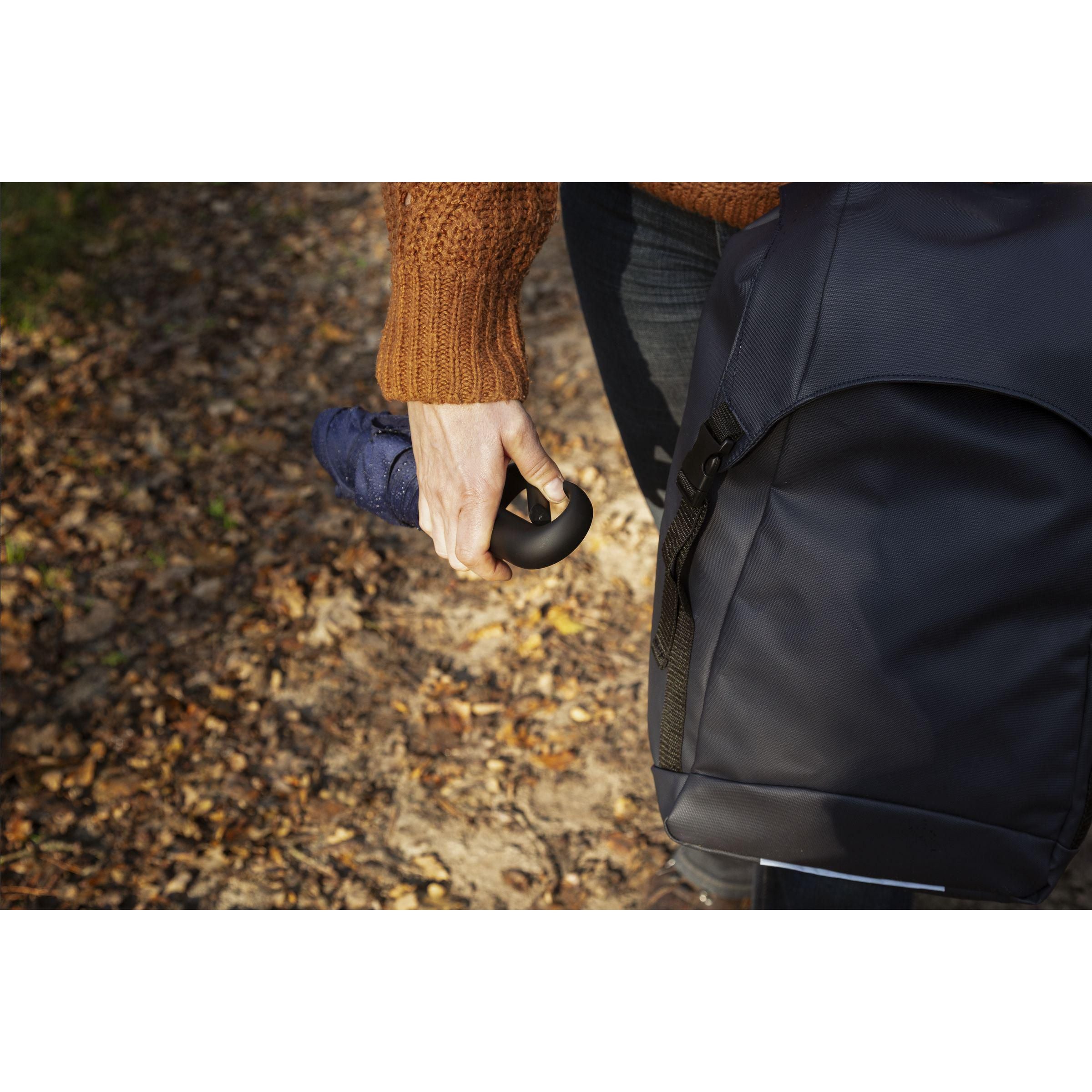 Carabiner Rcs Rpet Foldable Umbrella 21 Inch