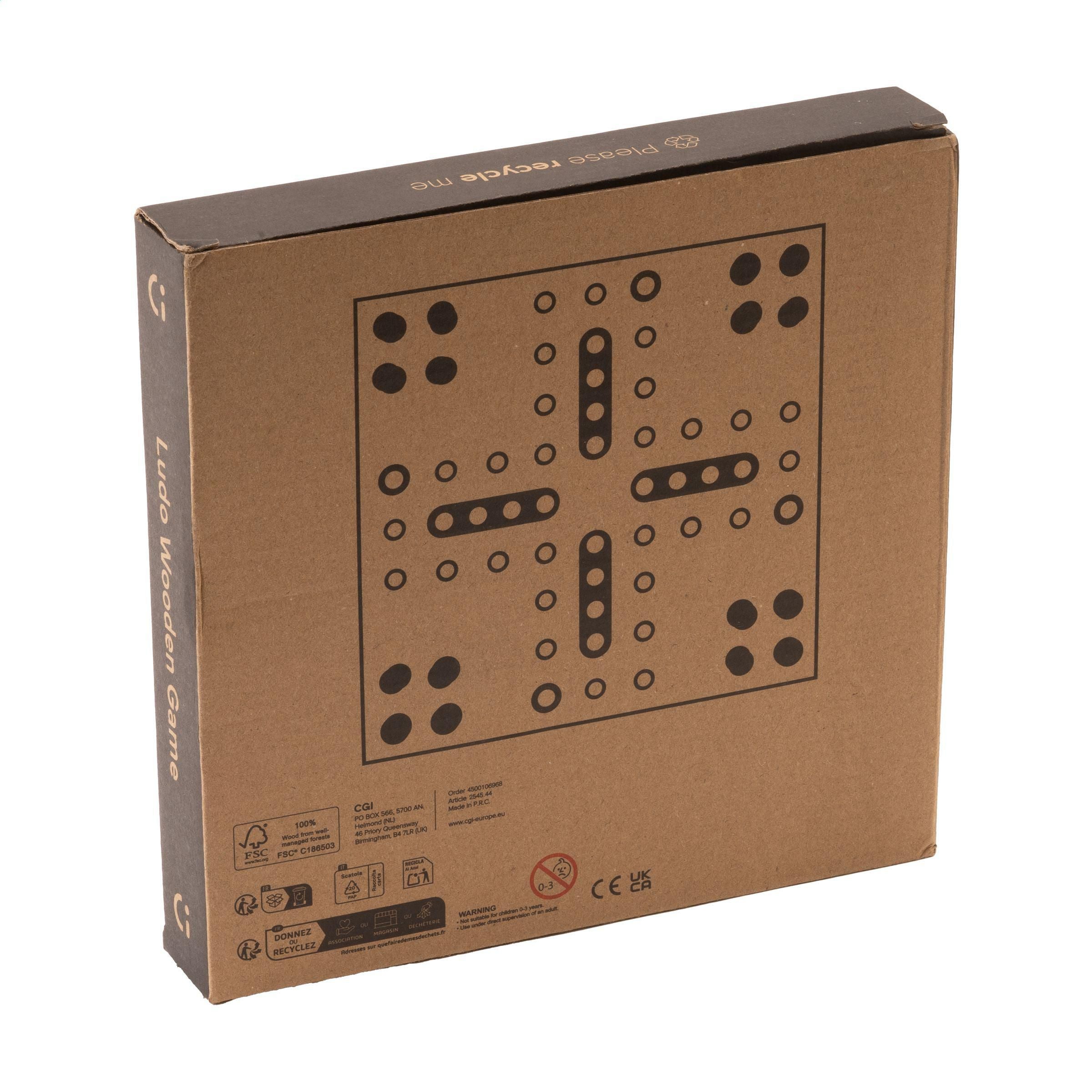 Ludo Wooden Game