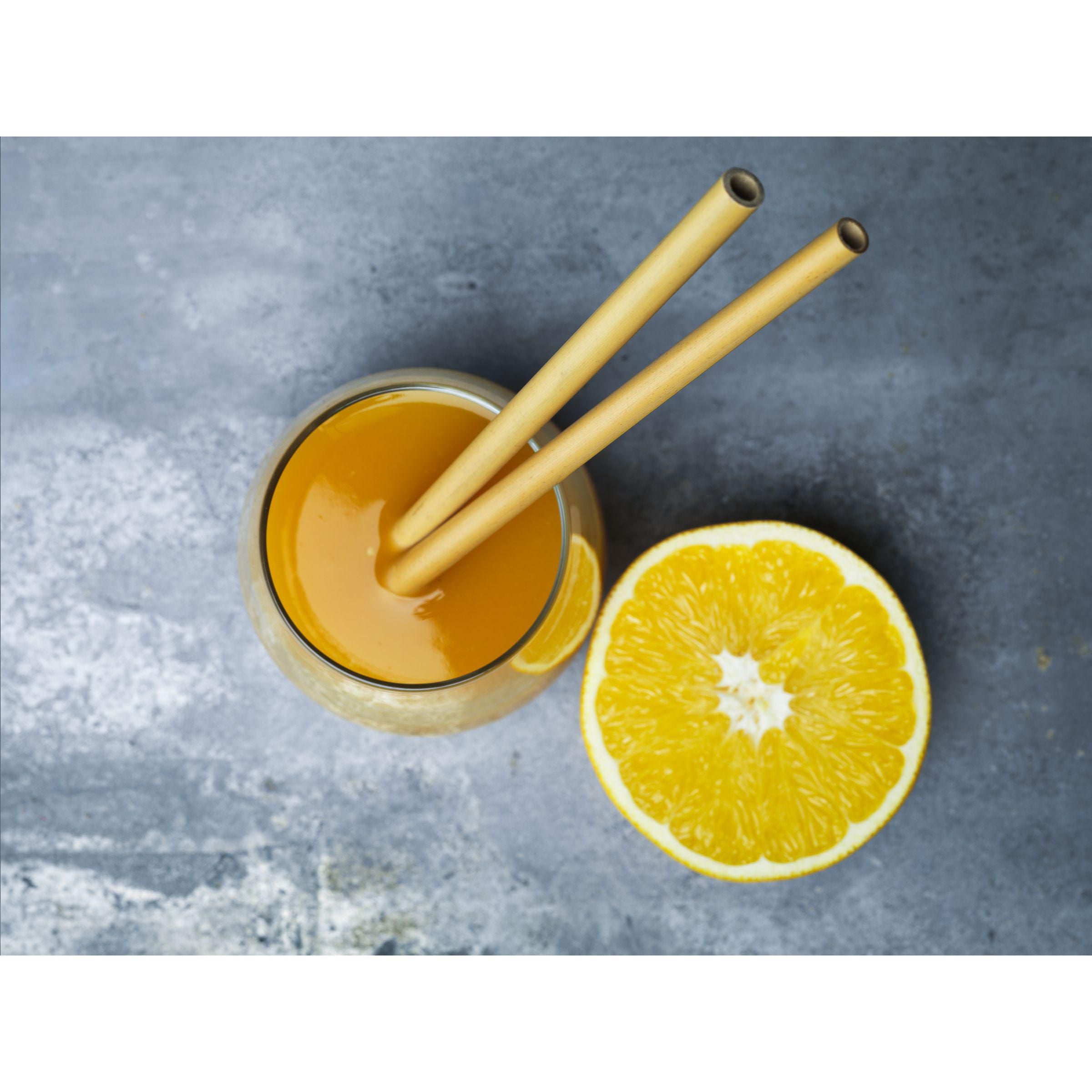 Eco Bamboe Straw Set Bamboo Straws