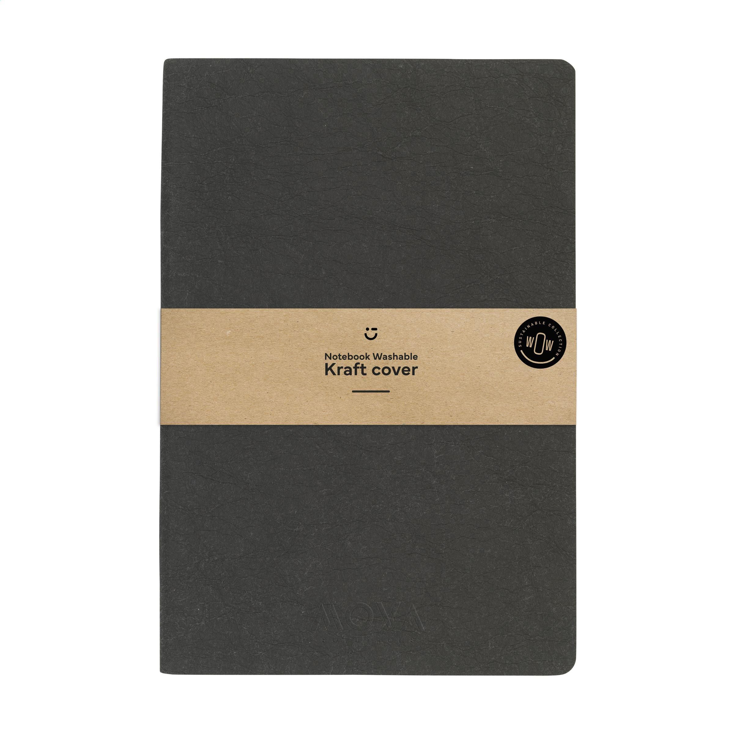 Paper Notebook Grs Washable Kraft Cover A5