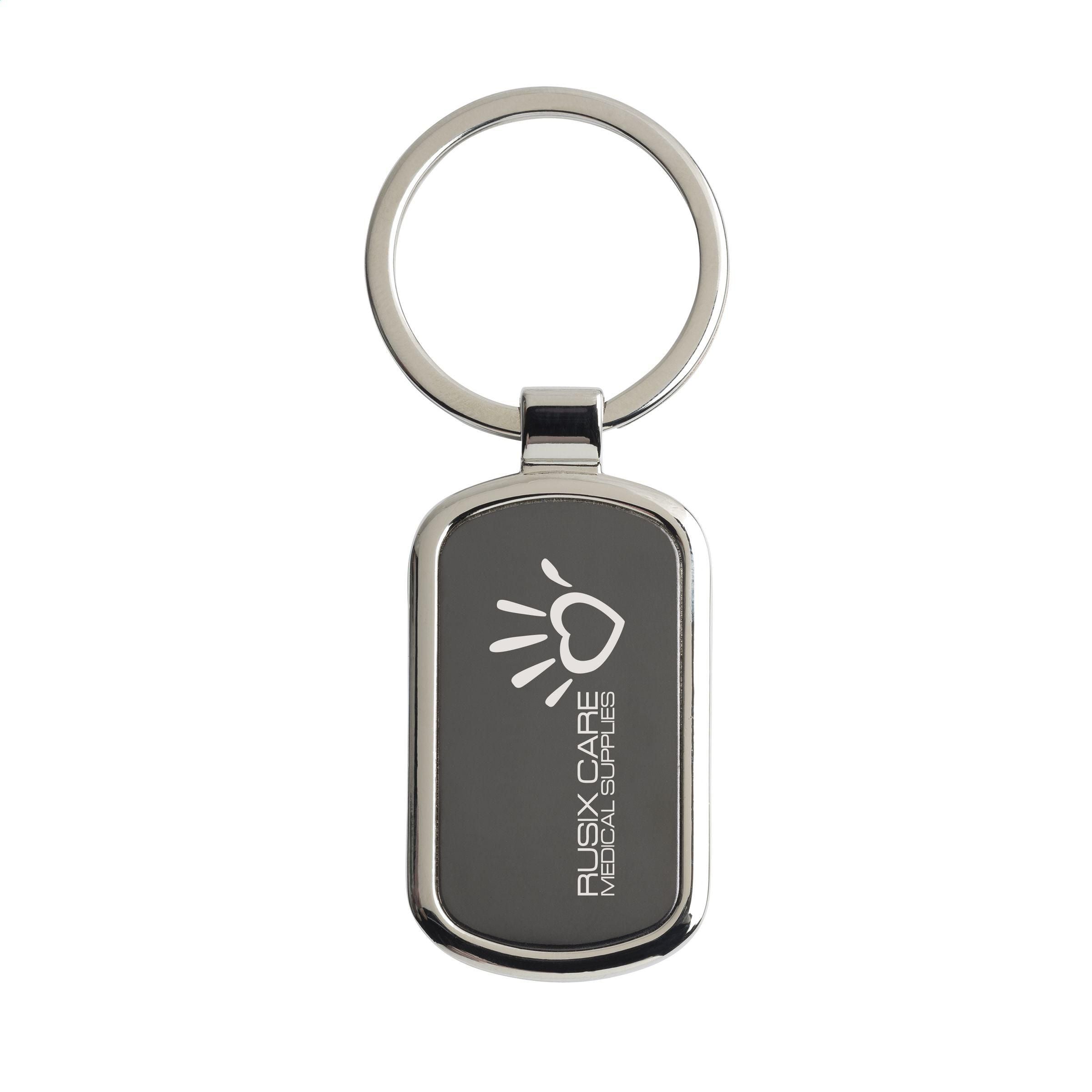 Keytag Rectangular Keyring