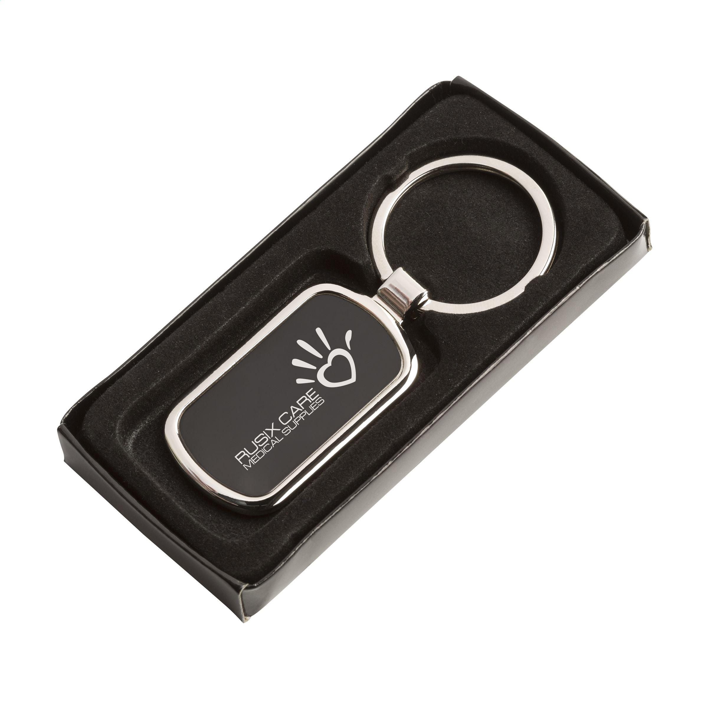 Keytag Rectangular Keyring