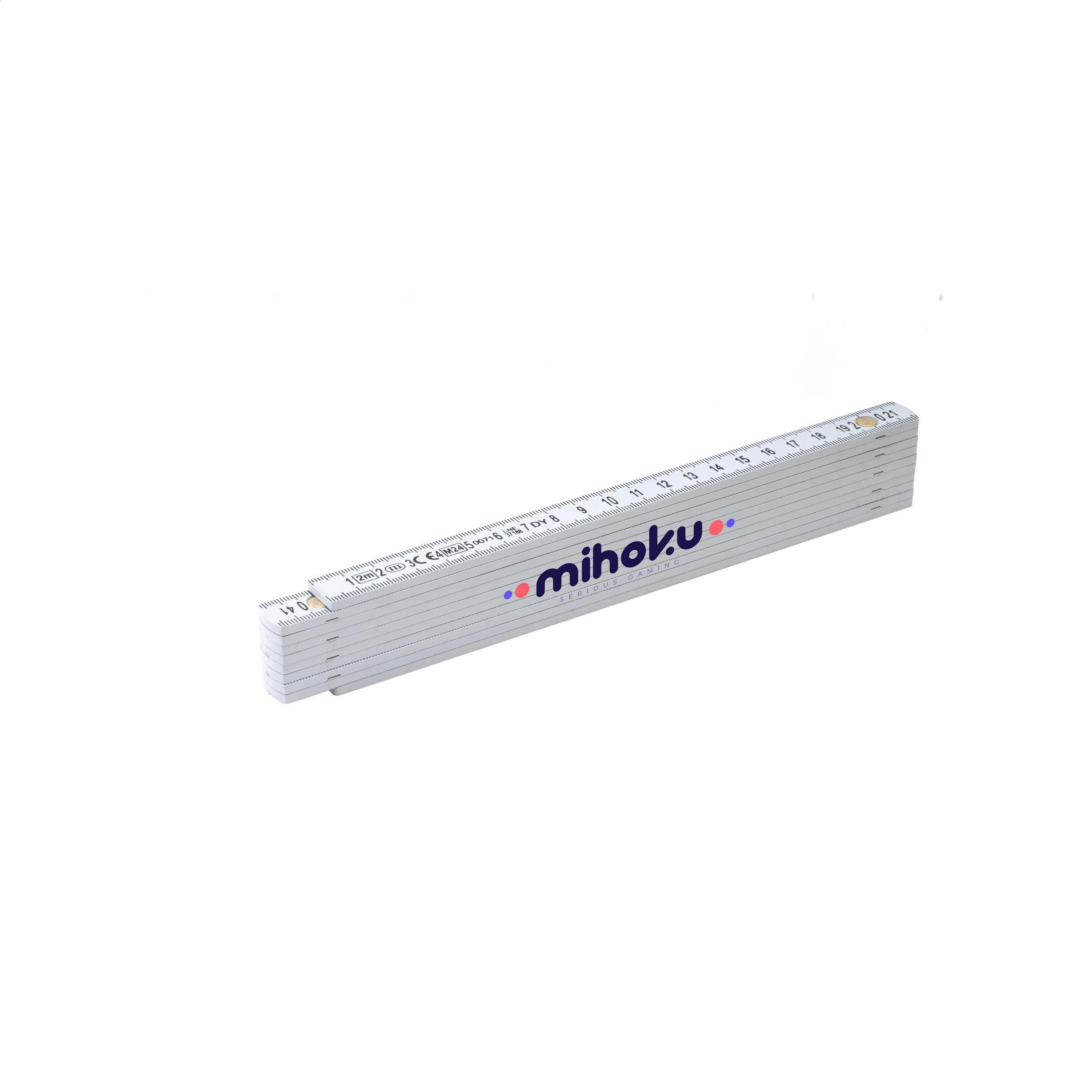 Metric Folding Ruler