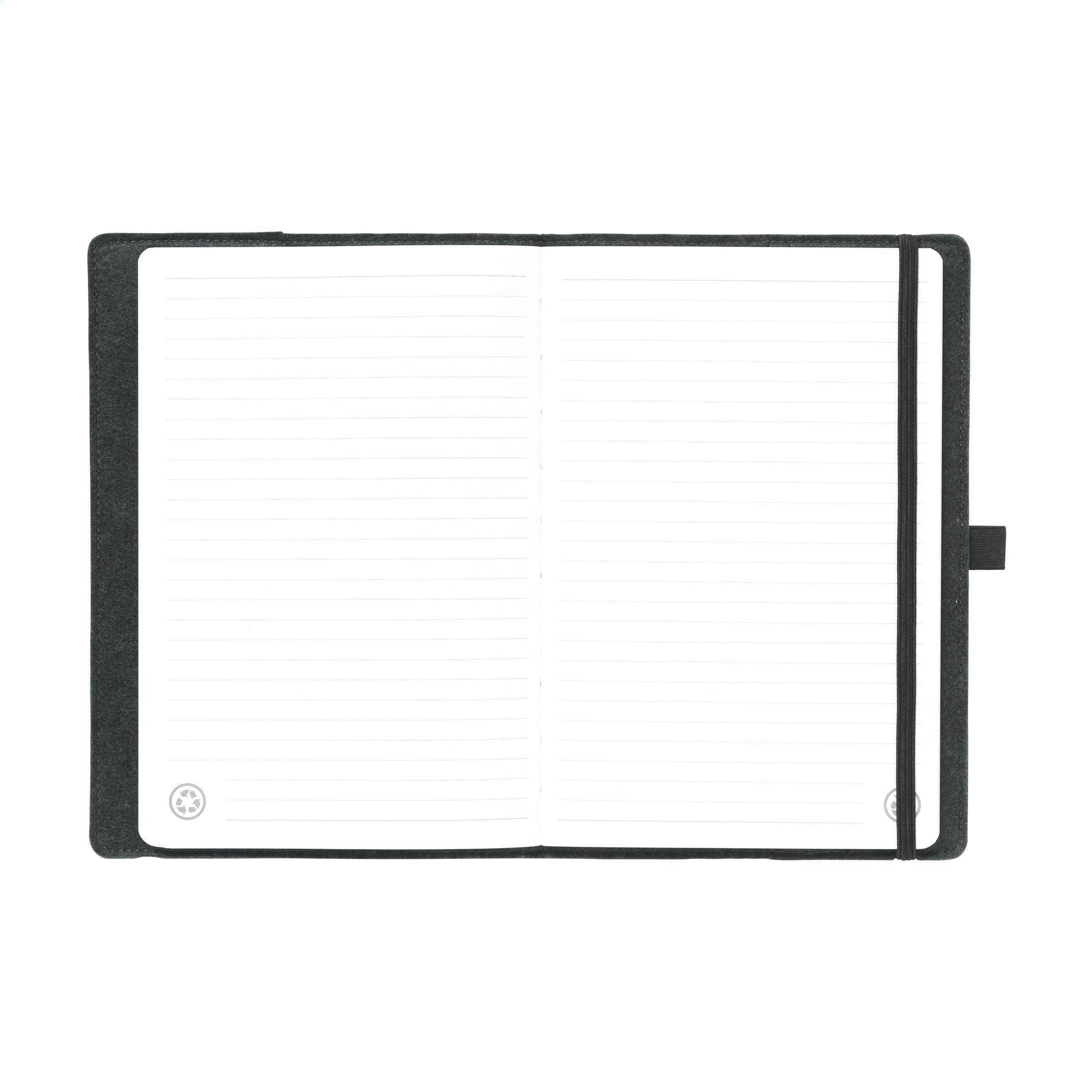 Felty Grs Rpet Paper Notebook A5
