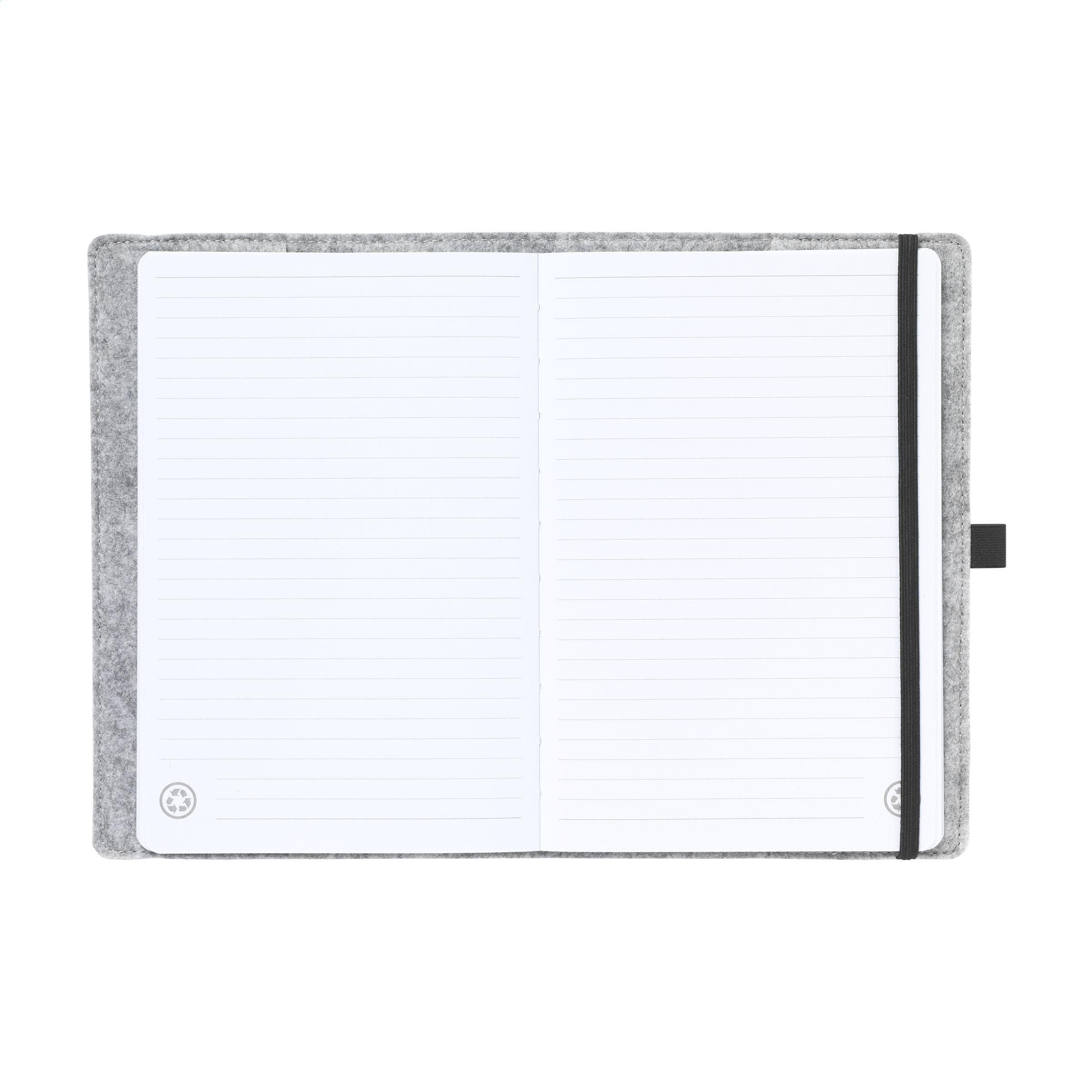 Felty Grs Rpet Paper Notebook A5