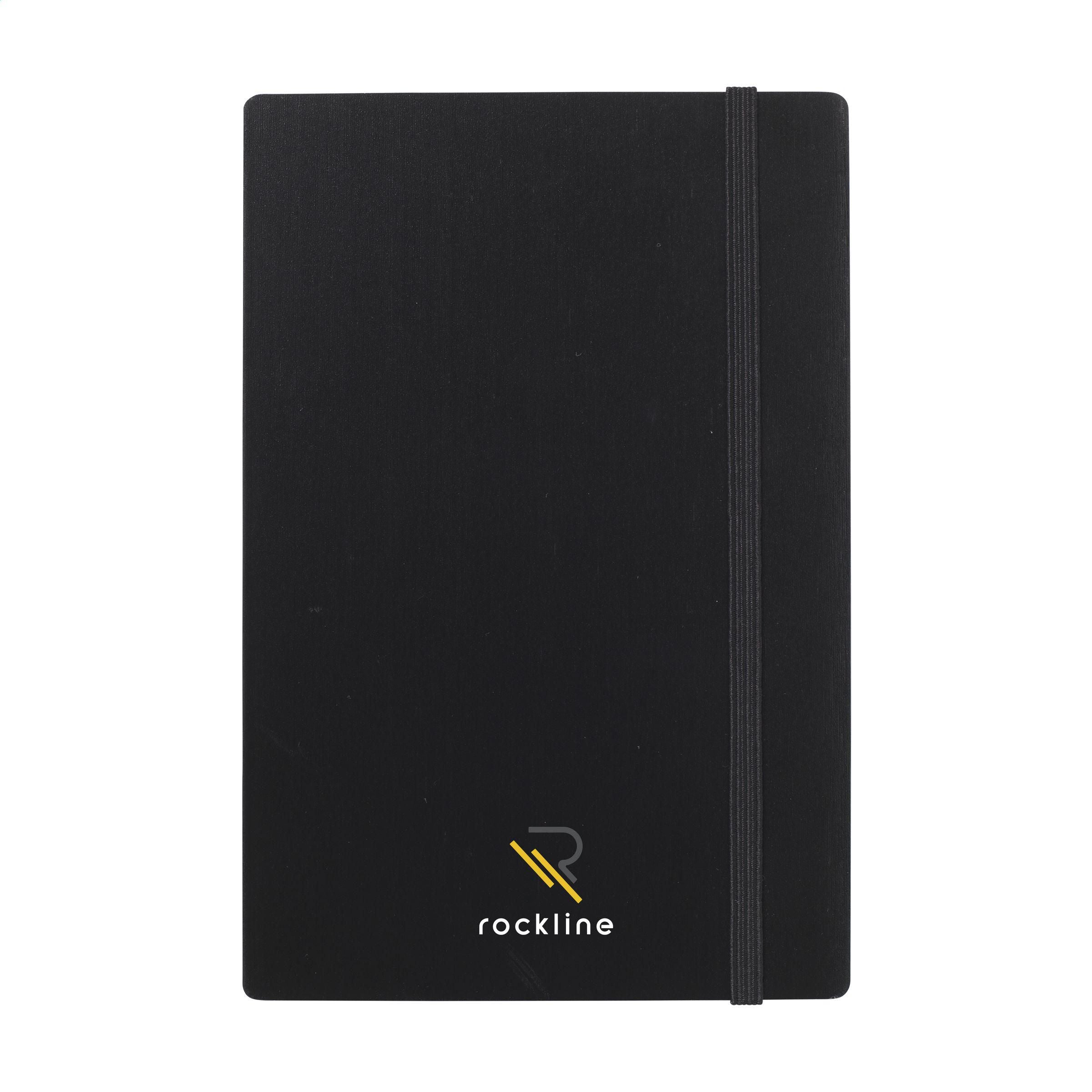 Bamboo Journal Naked Spine Paper Notebook Black A5