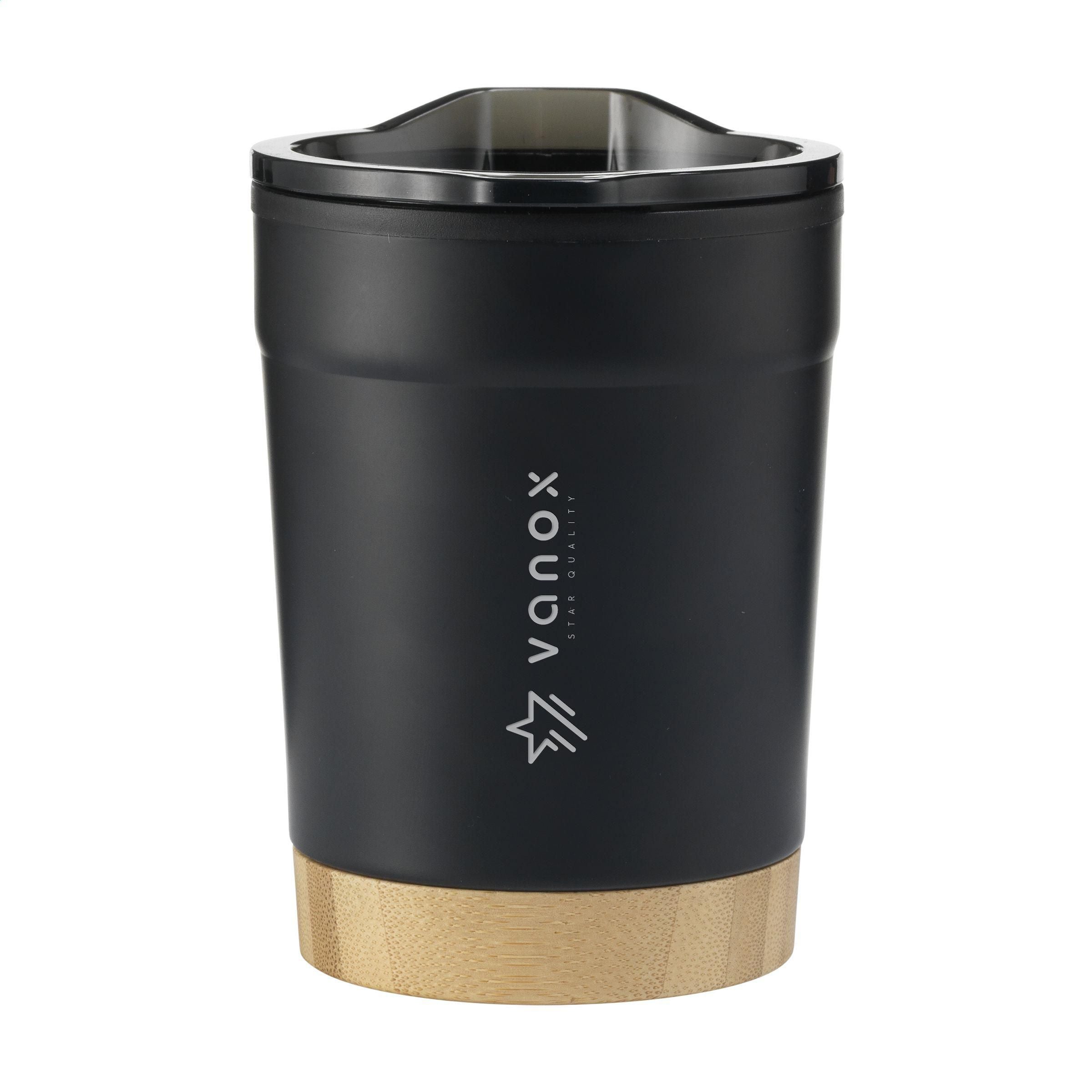 Kobe Bamboo Rcs Recycled Steel 350 Ml Coffee Cup