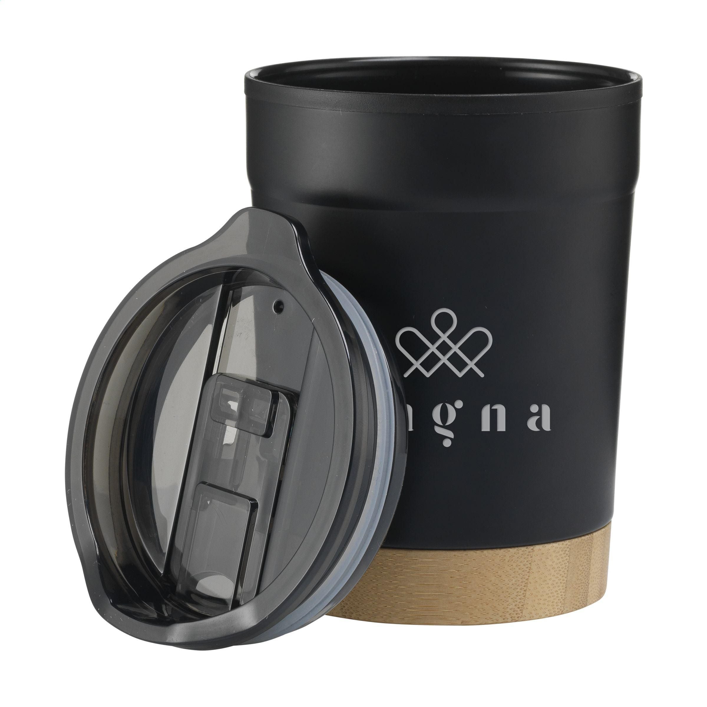 Kobe Bamboo Rcs Recycled Steel 350 Ml Coffee Cup