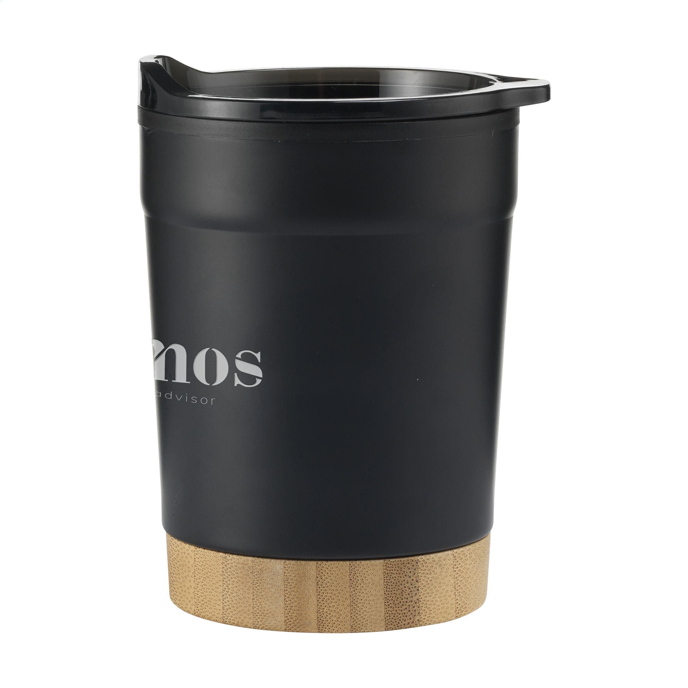 Kobe Bamboo Rcs Recycled Steel 350 Ml Coffee Cup