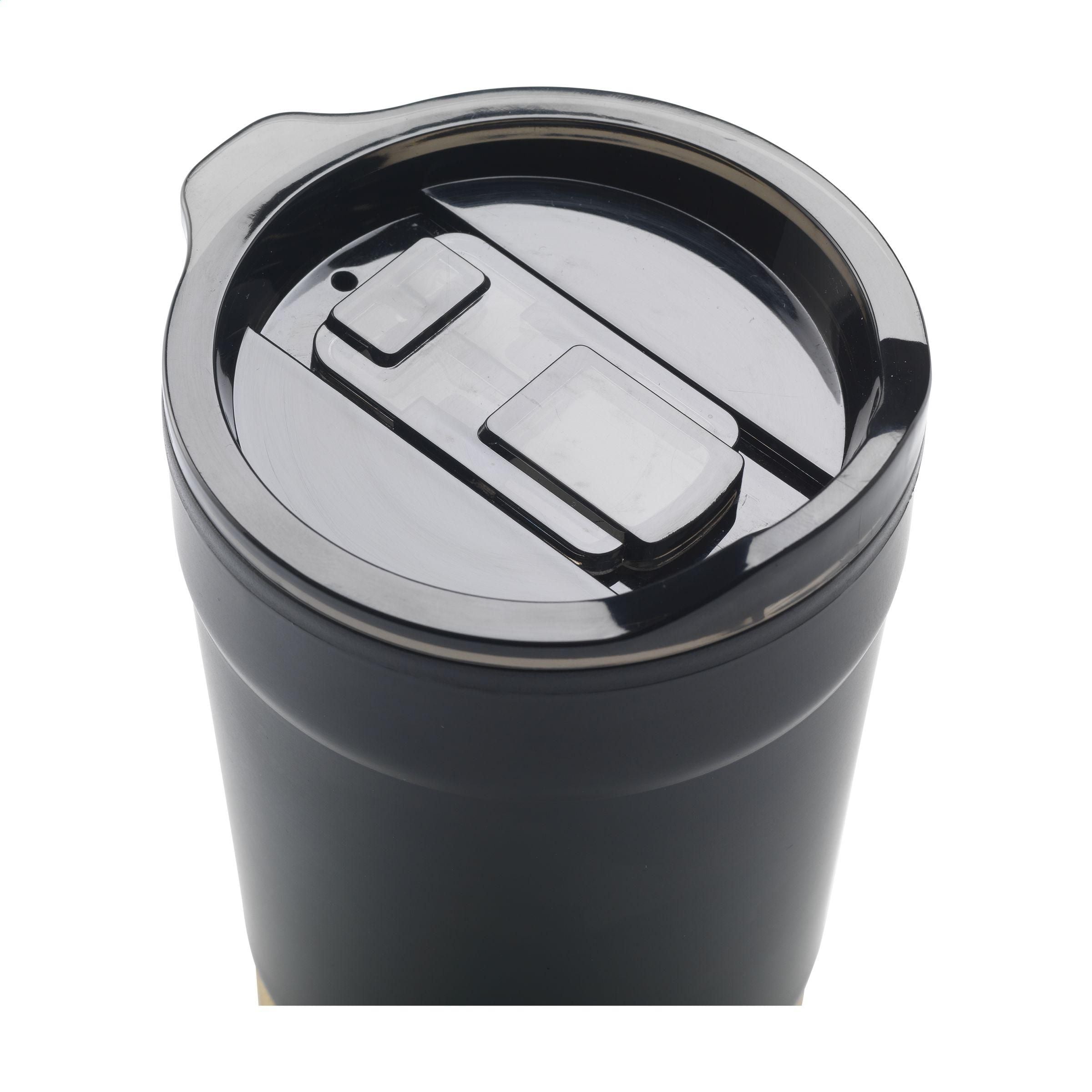Kobe Bamboo Rcs Recycled Steel 350 Ml Coffee Cup
